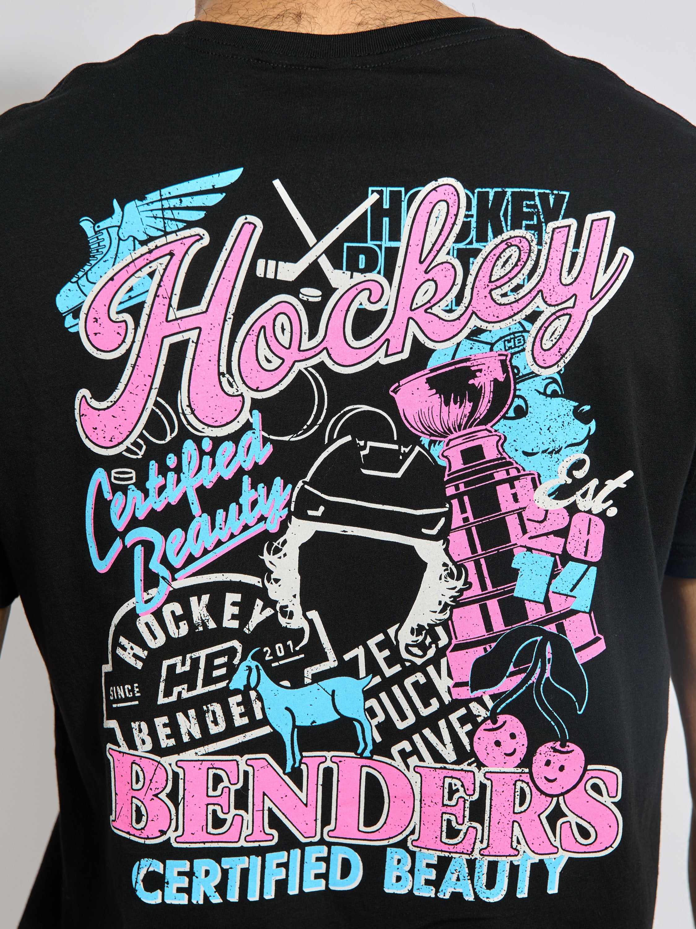 Hockey Benders HB Collage Tee