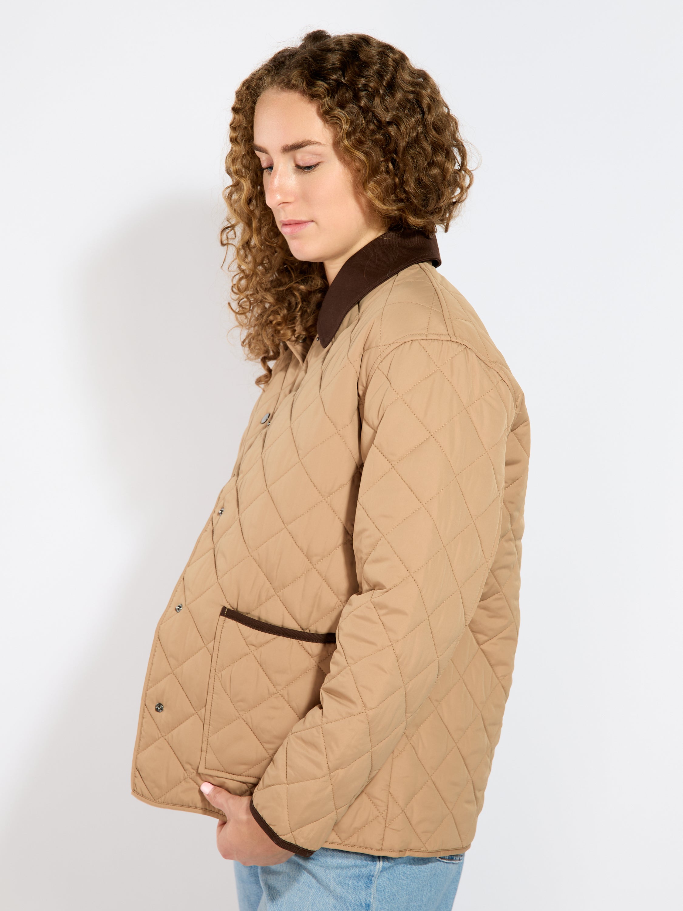 Beth Quilted Two Pocket Jacket