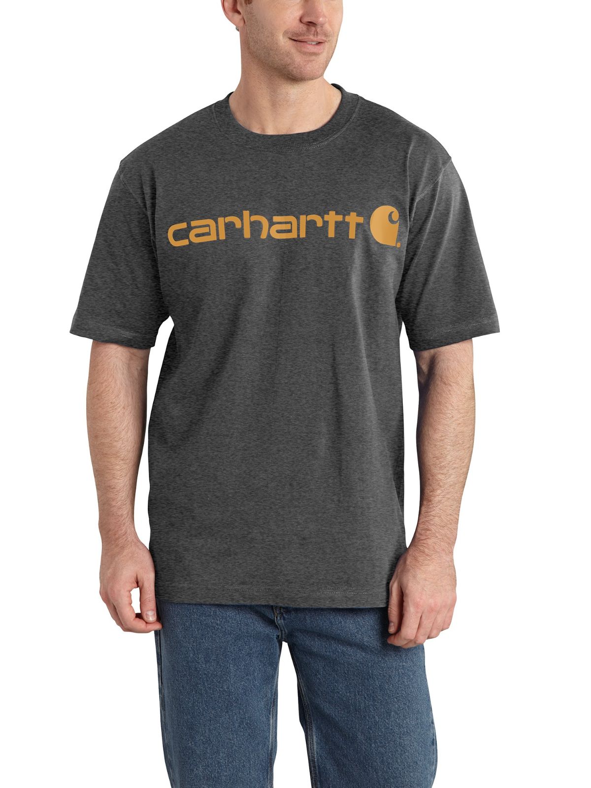 Carhartt Loose Fit Heavyweight Logo Tee