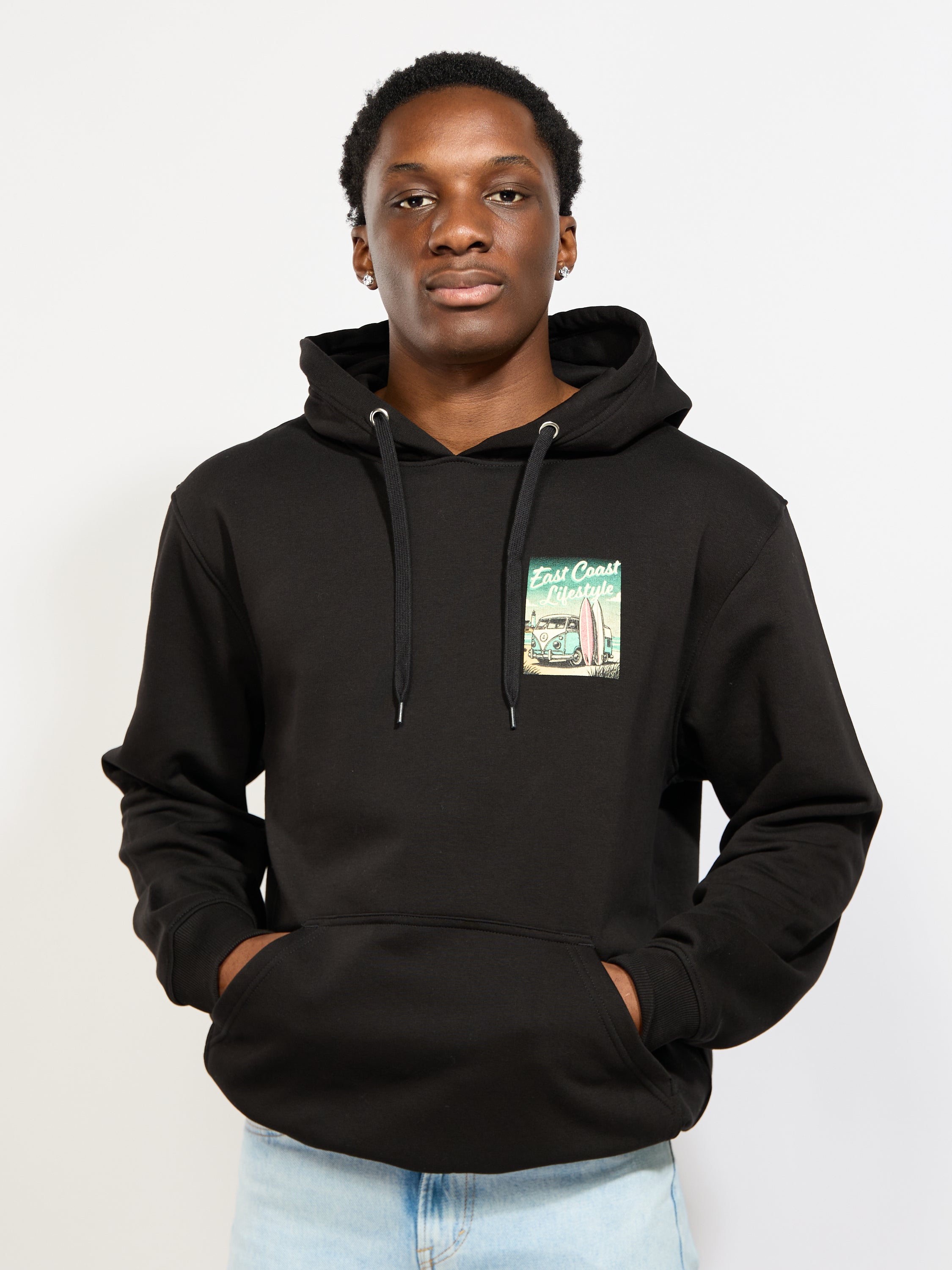 East Coast Lifestyle Lighthouse Surf Van Hoodie