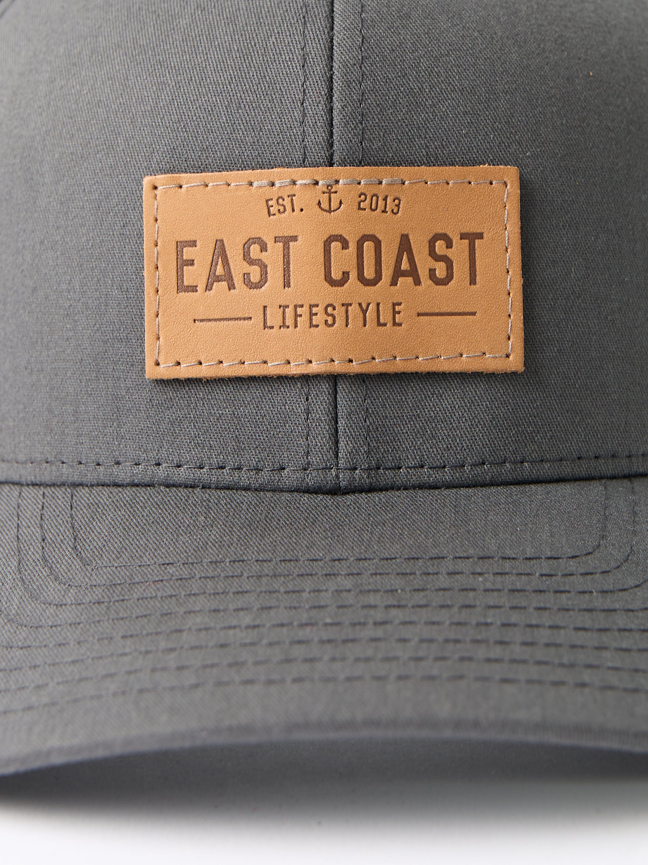 East Coast Lifestyle Leather Patch Cap