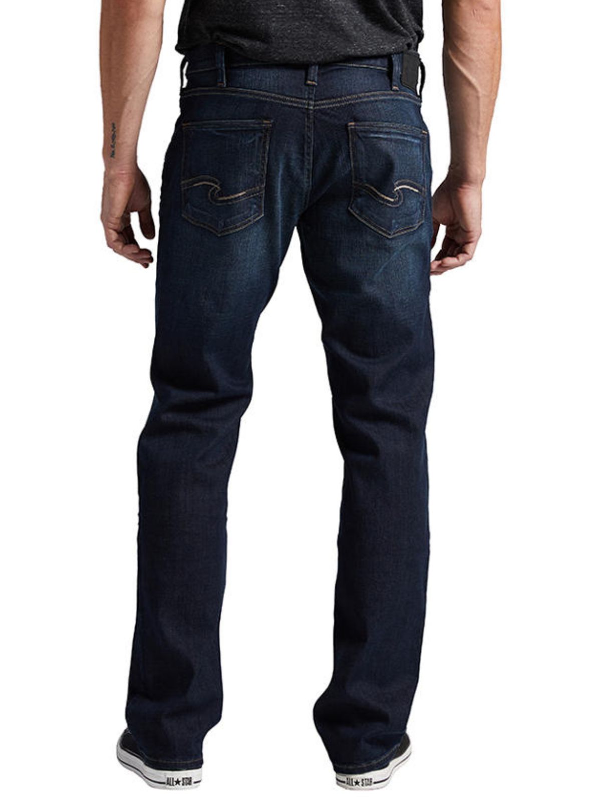 Silver Allan Dark Wash Jean