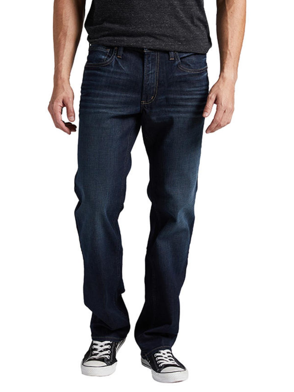 Silver Allan Dark Wash Jean