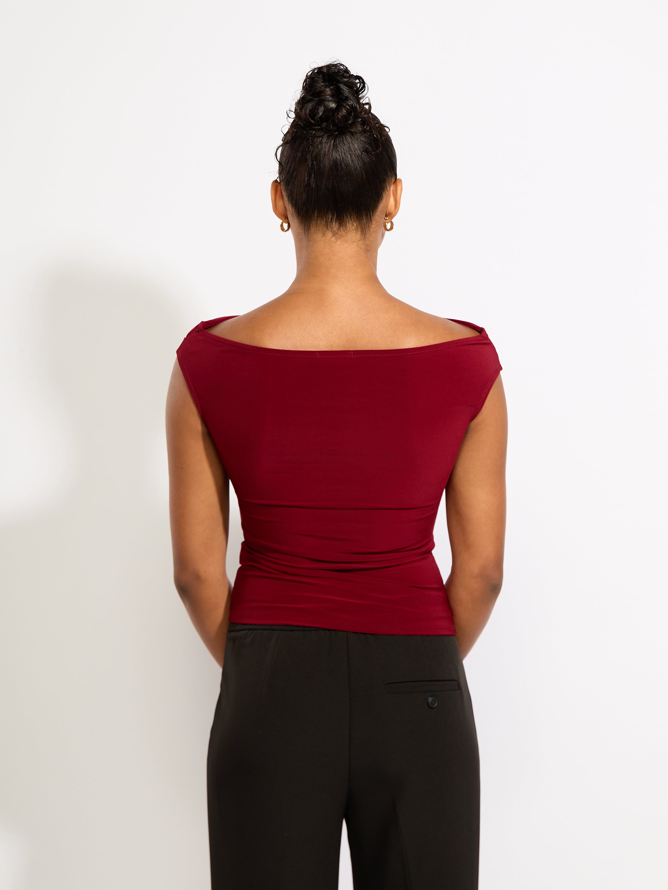 Jesse Off The Shoulder Jersey Top