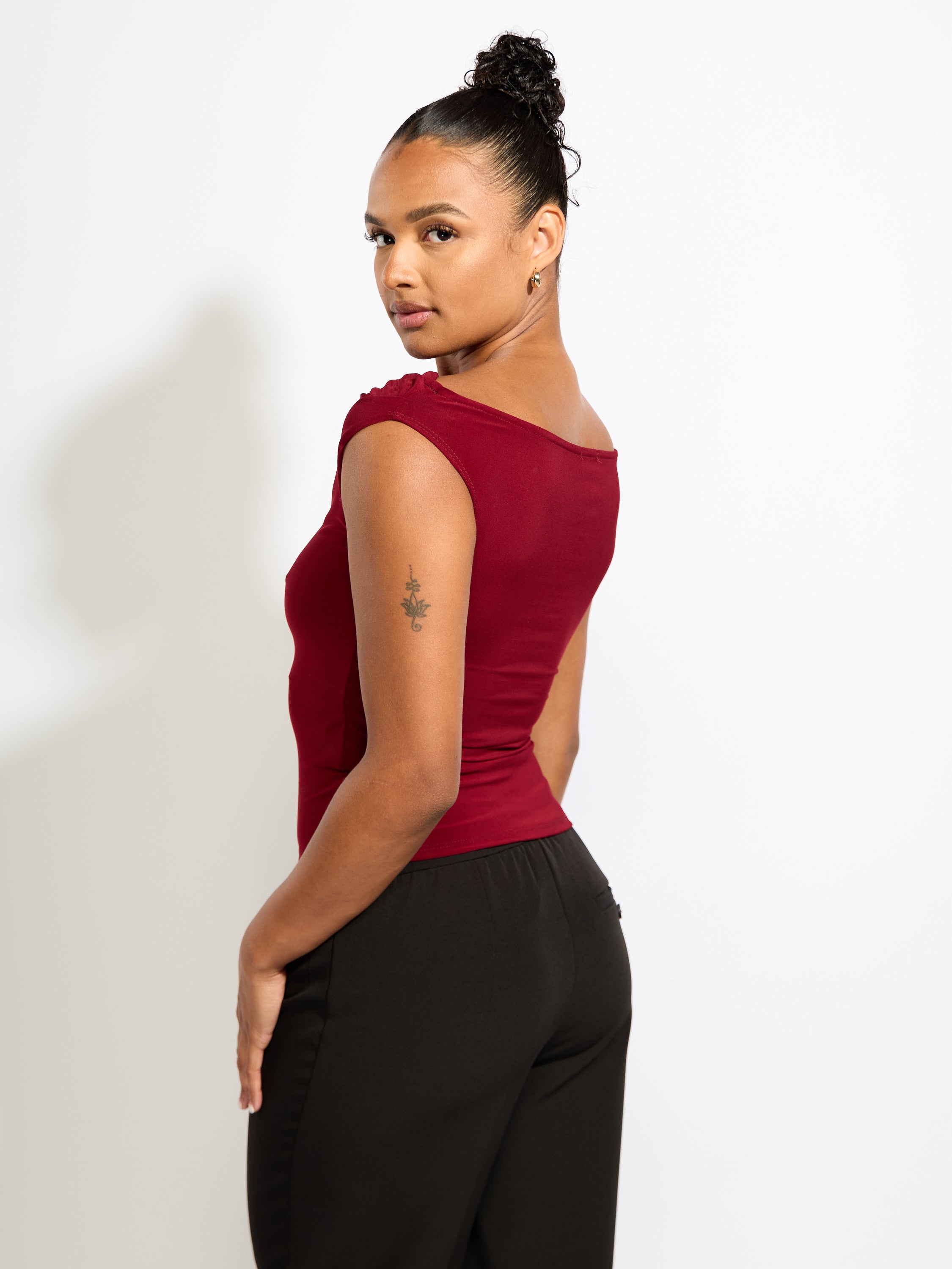 Jesse Off The Shoulder Jersey Top