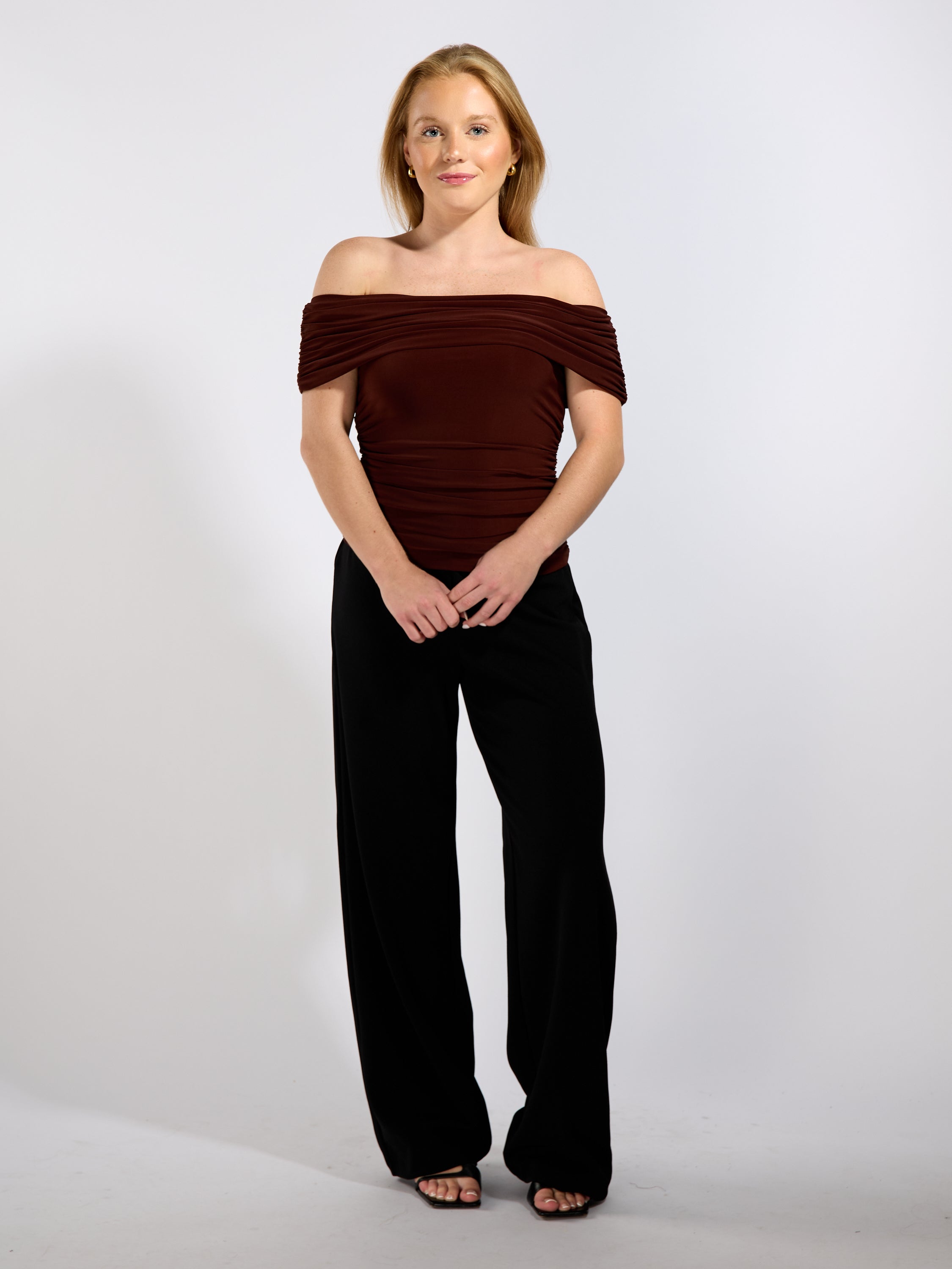 Molly Off The Shoulder Jersey Top