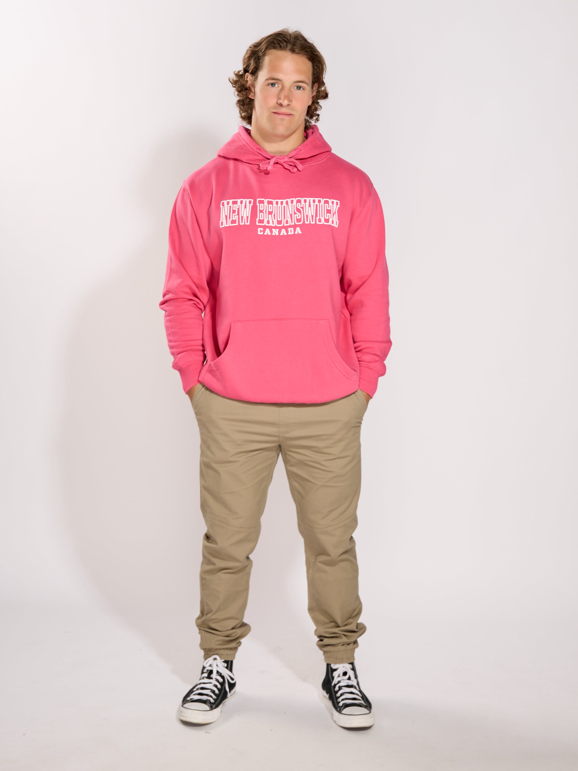 New Brunswick Stencil Puff Hoodie
