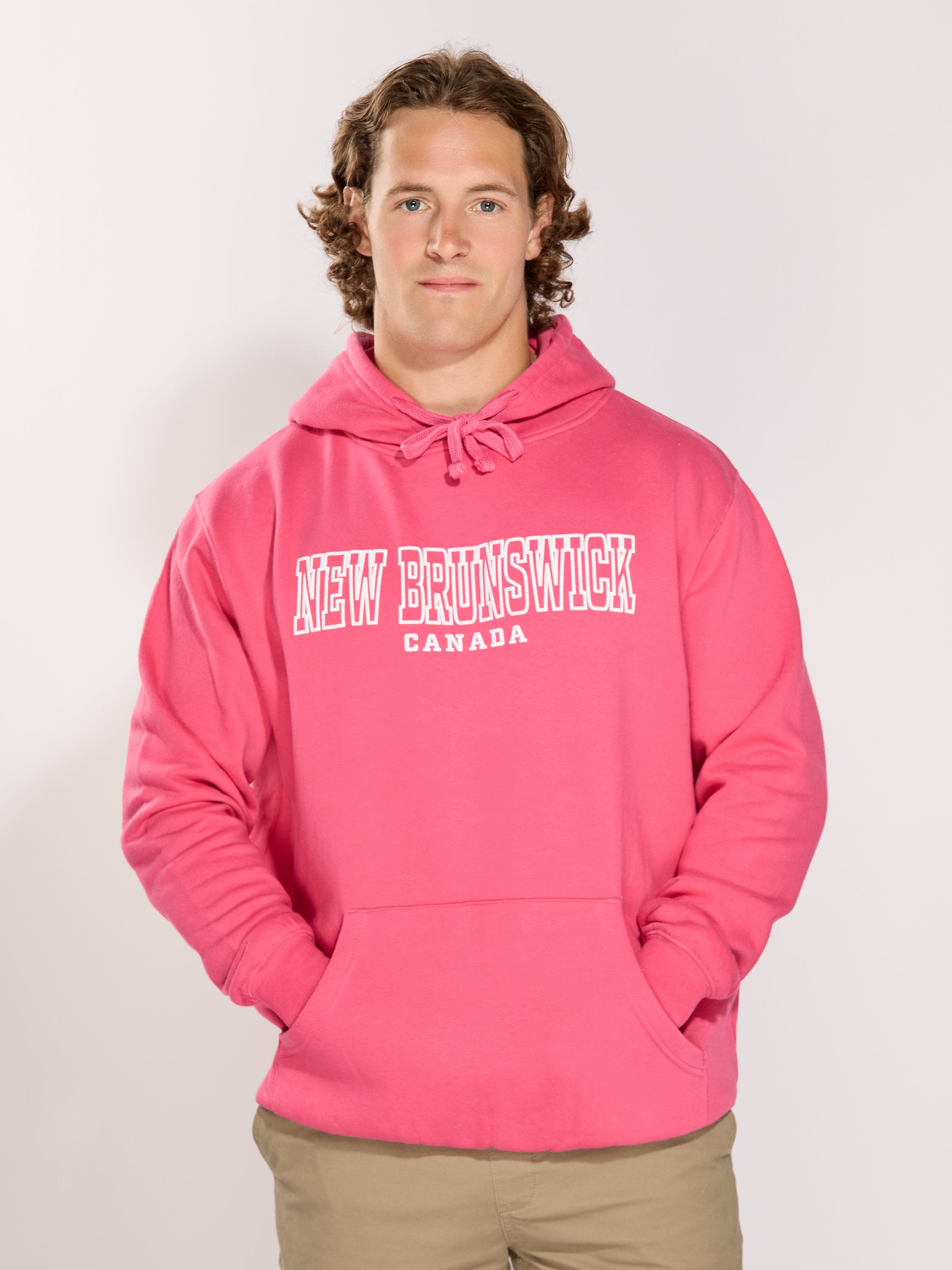 New Brunswick Stencil Puff Hoodie