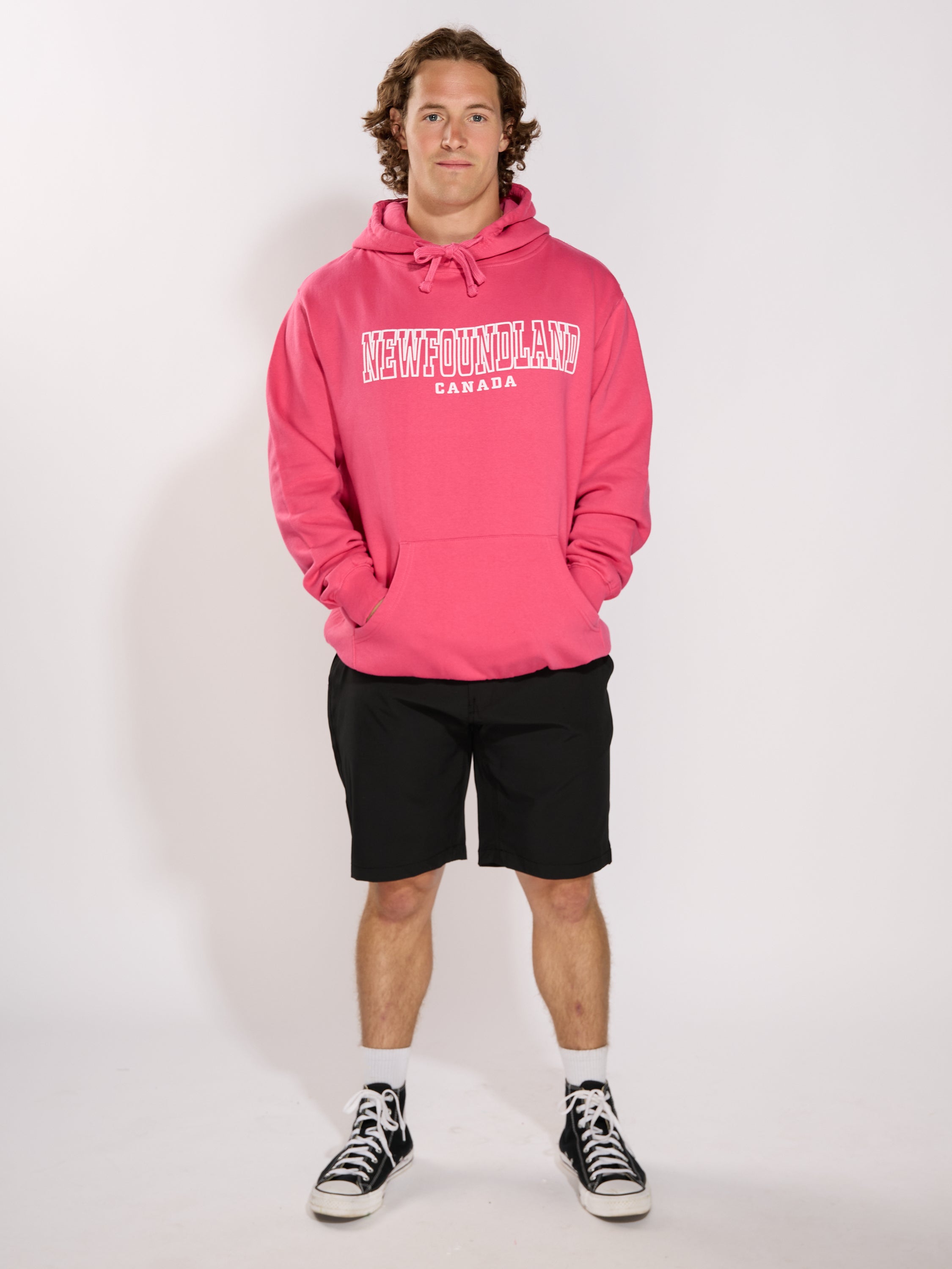 Newfoundland Stencil Puff Hoodie