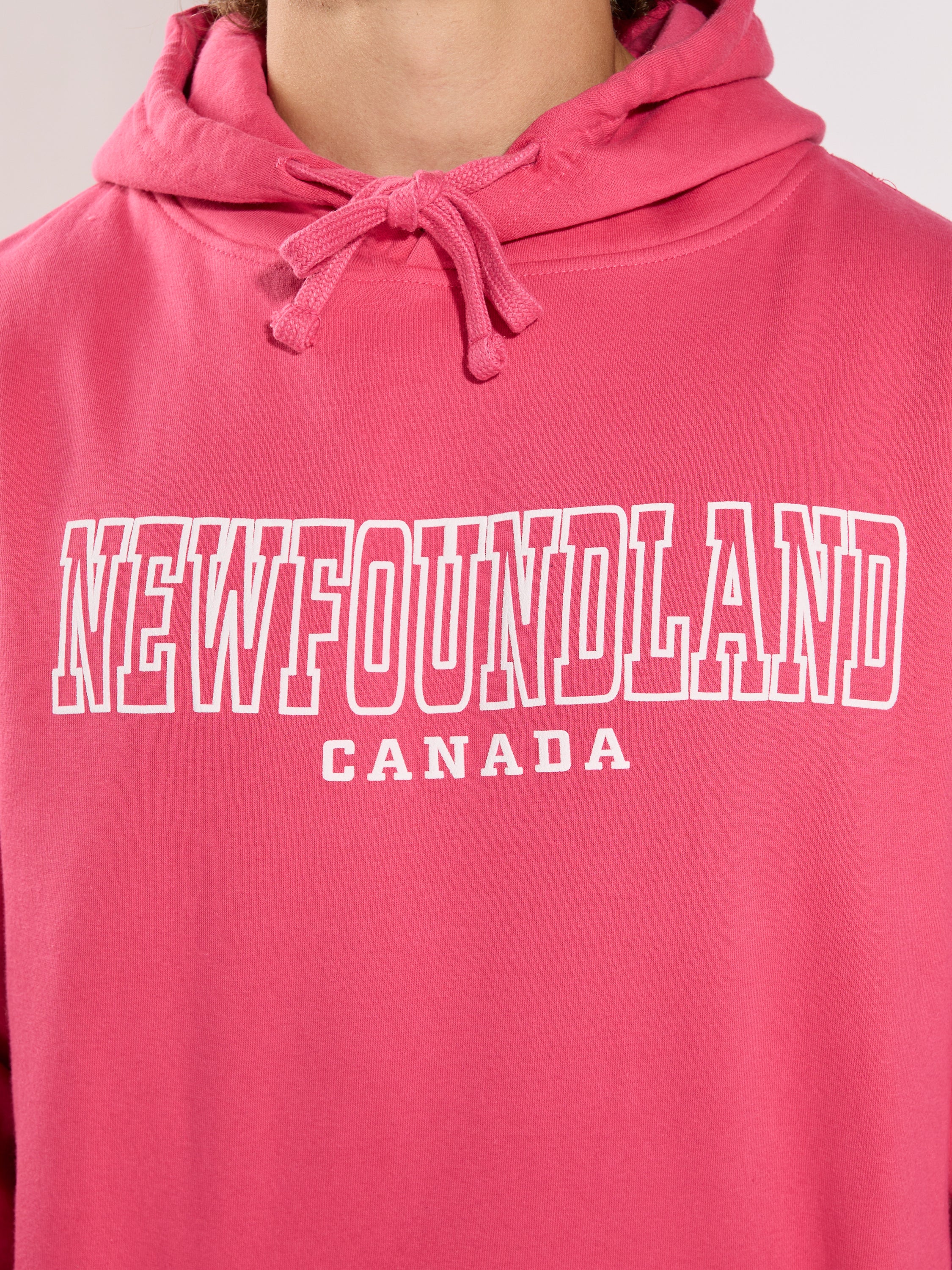Newfoundland Stencil Puff Hoodie