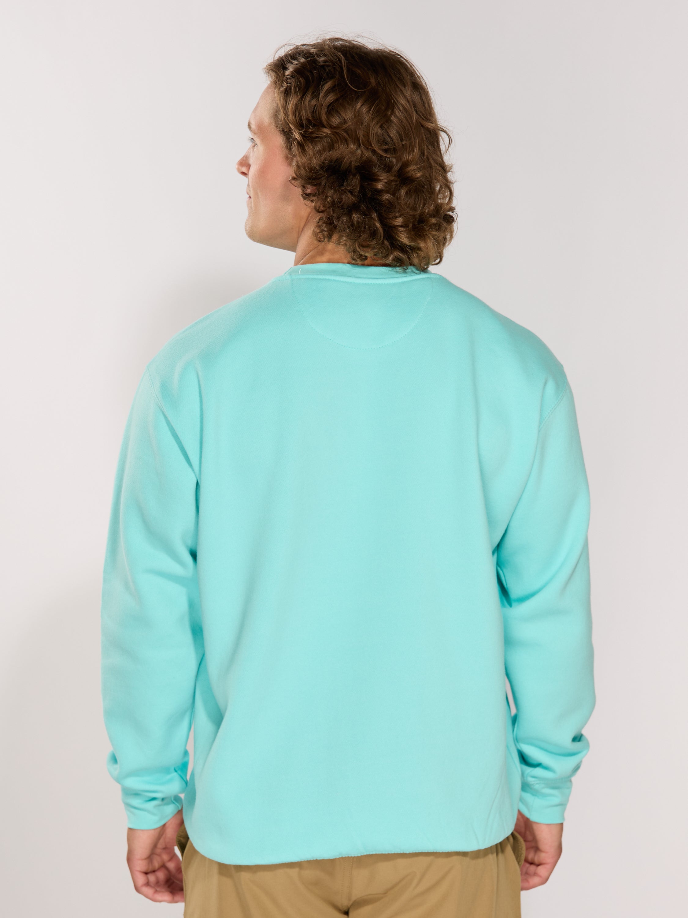 Nova Scotia Stencil Puff Crew Sweatshirt