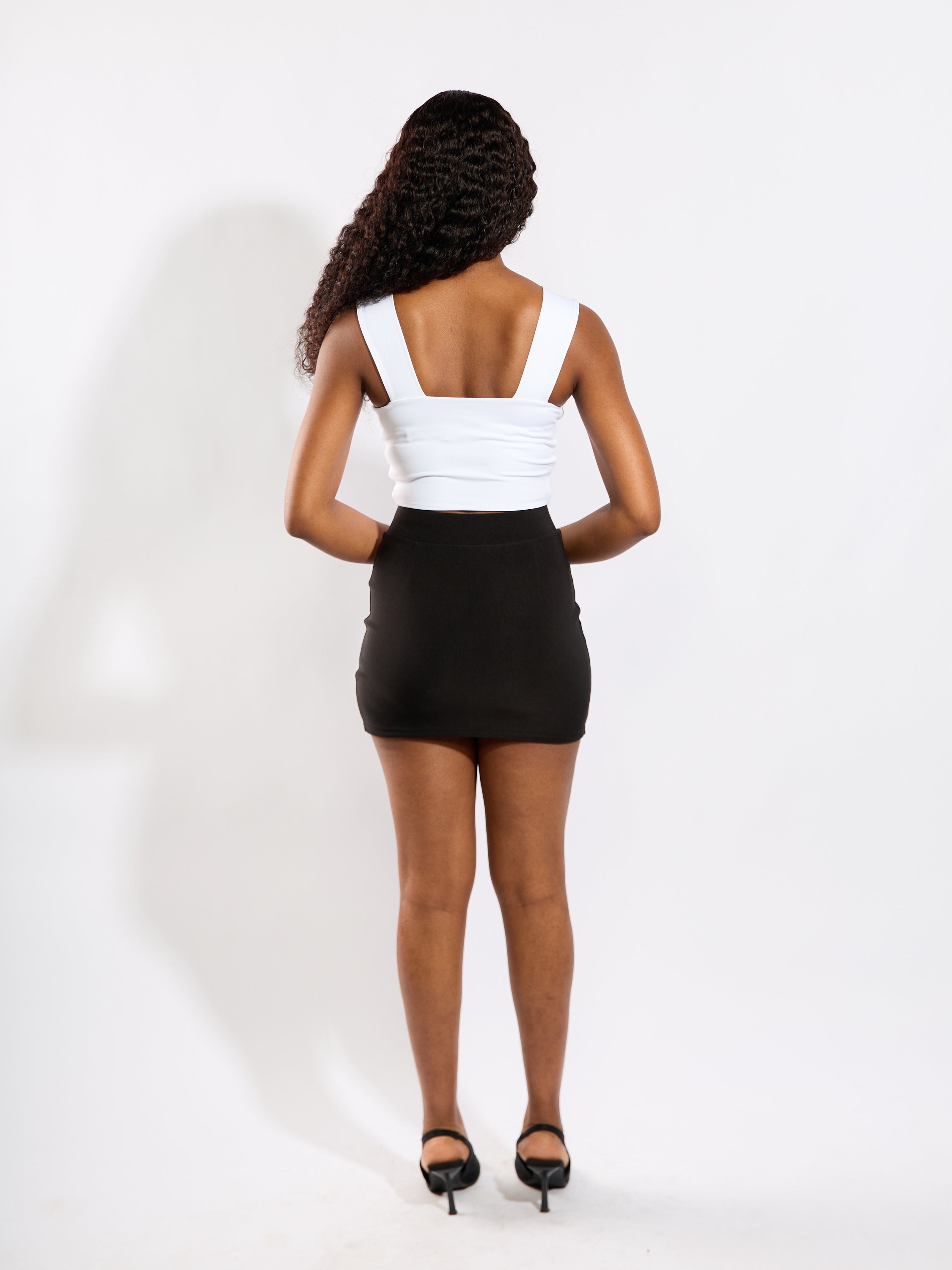 Scuba Slit Skirt