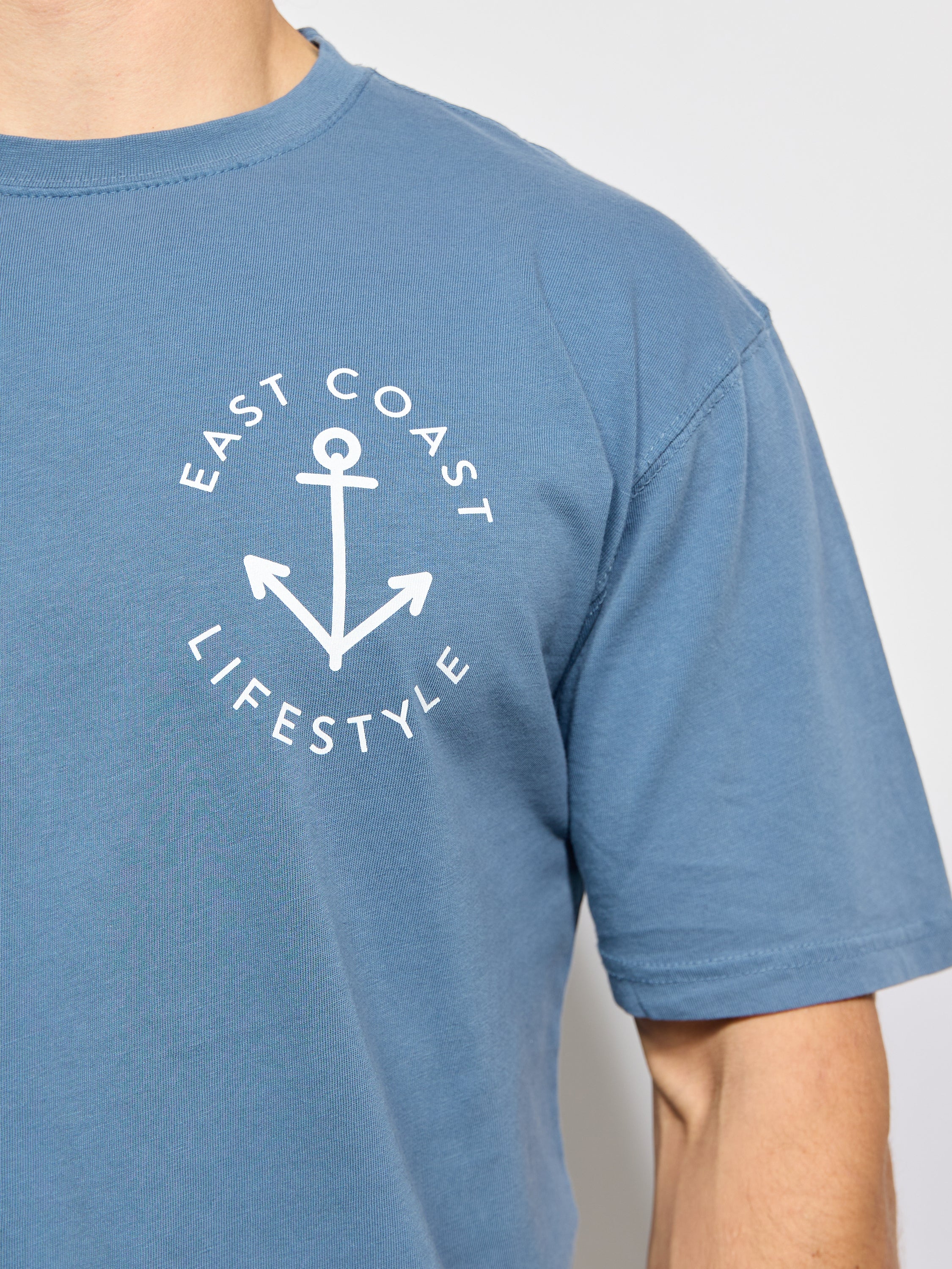 East Coast Lifestyle Stick Anchor Tee