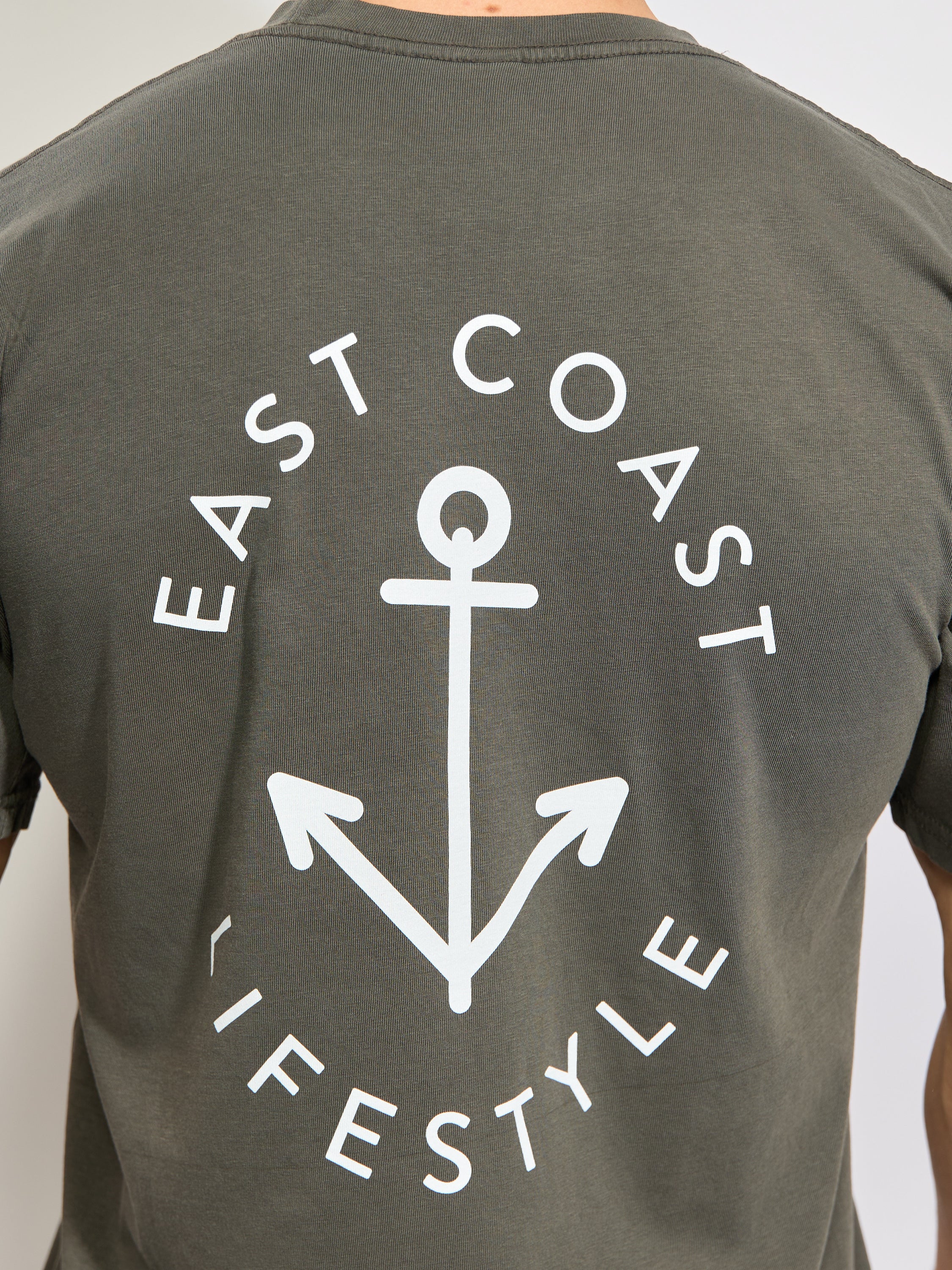 East Coast Lifestyle Stick Anchor Tee