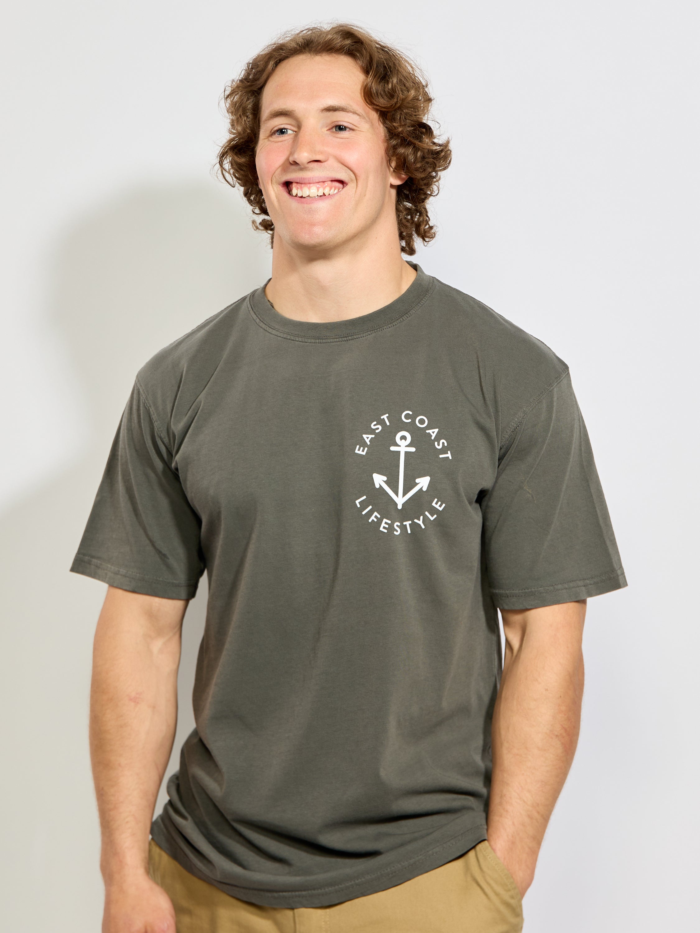 East Coast Lifestyle Stick Anchor Tee
