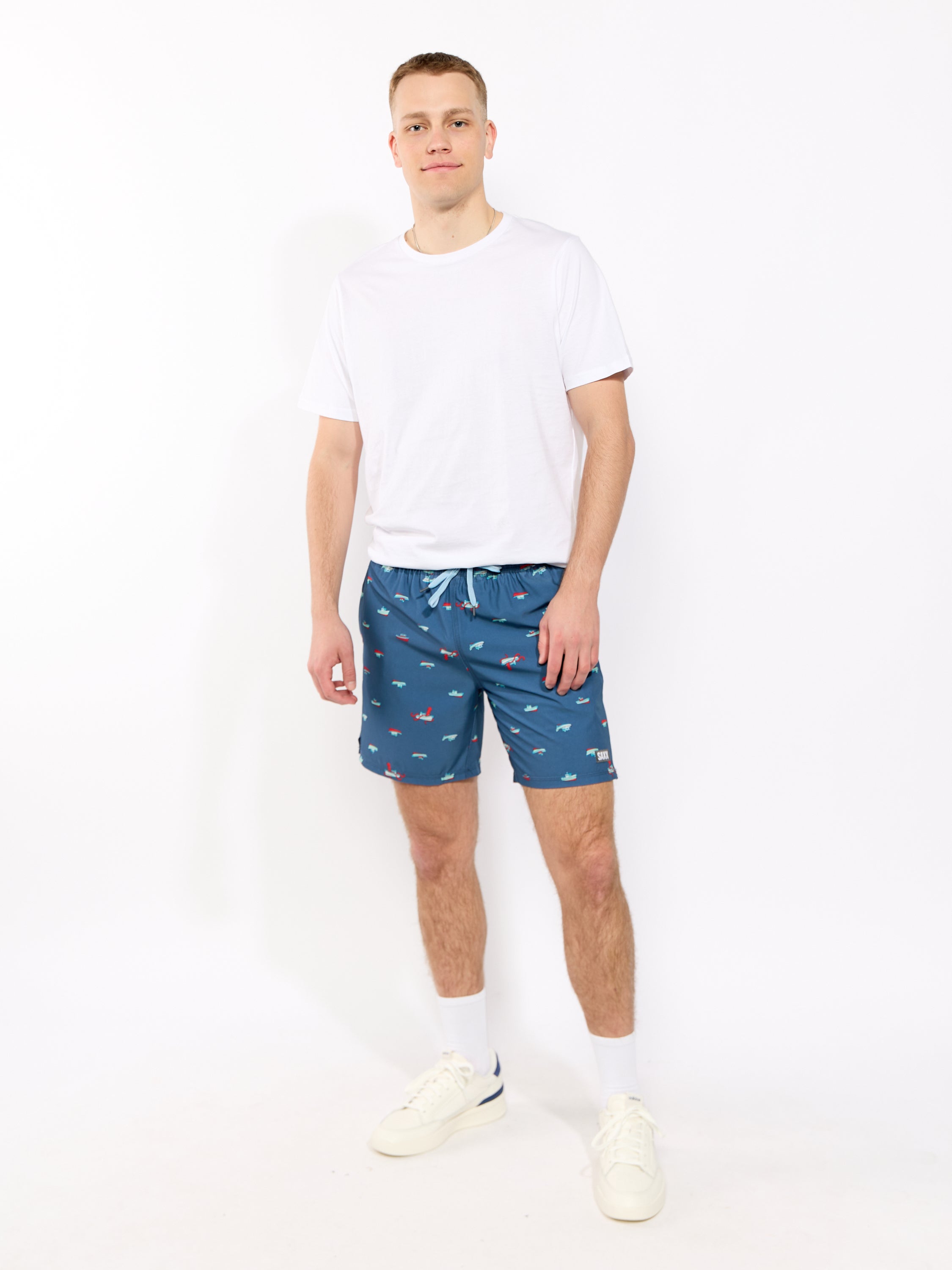 Saxx Oh Buoy 2N1 Volley 7" Swim Shorts