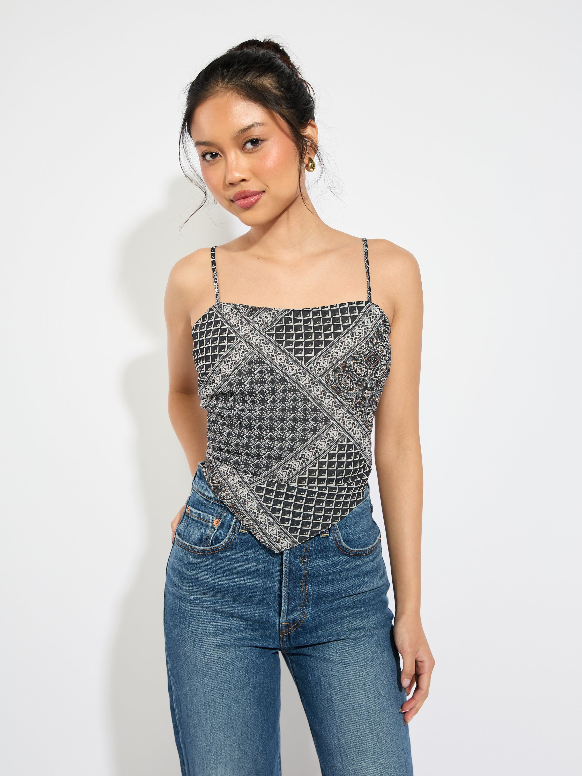Kelsea Bandana Top