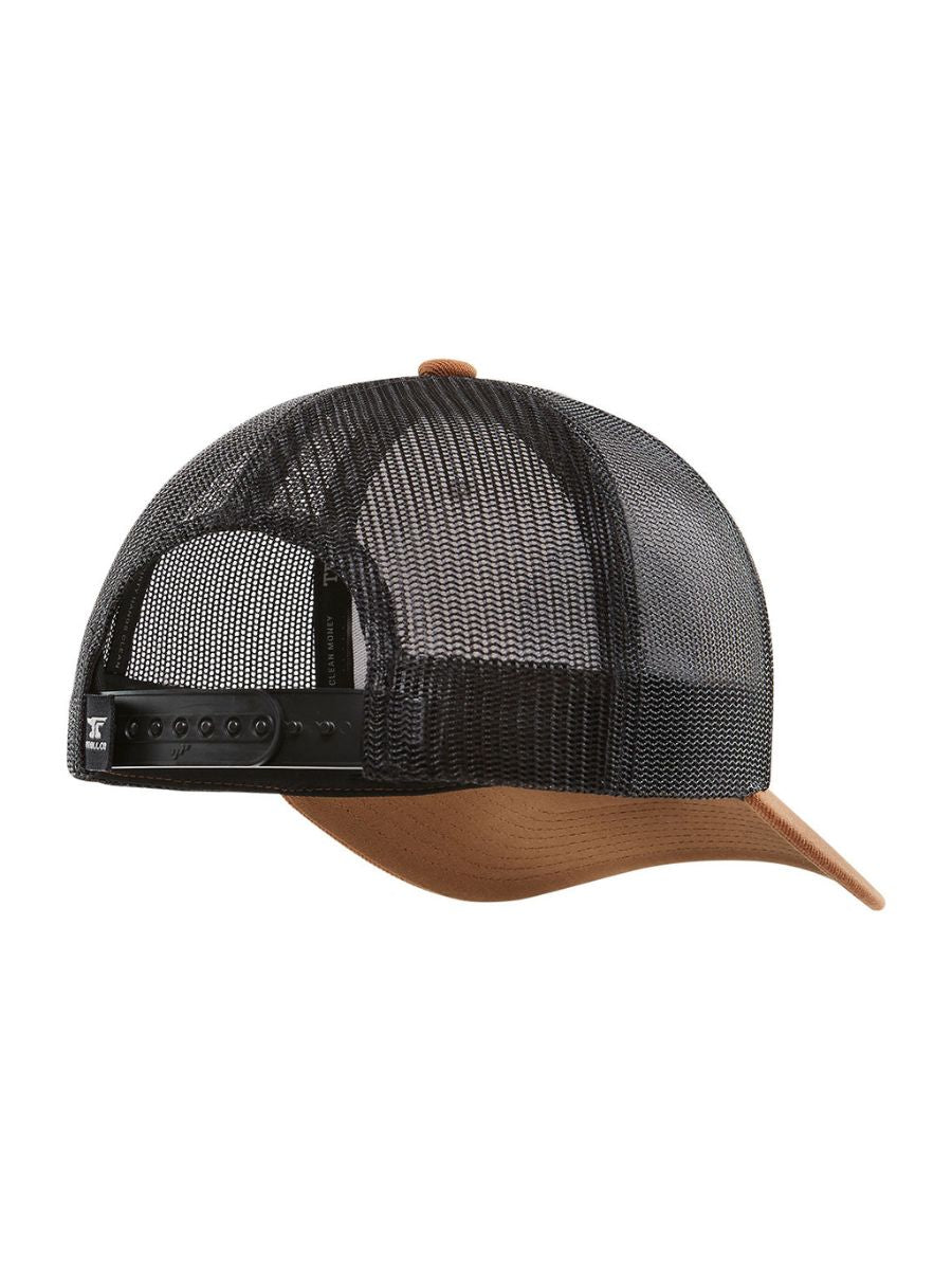 Troll Co. Haggler Curved Brim Brown Hat