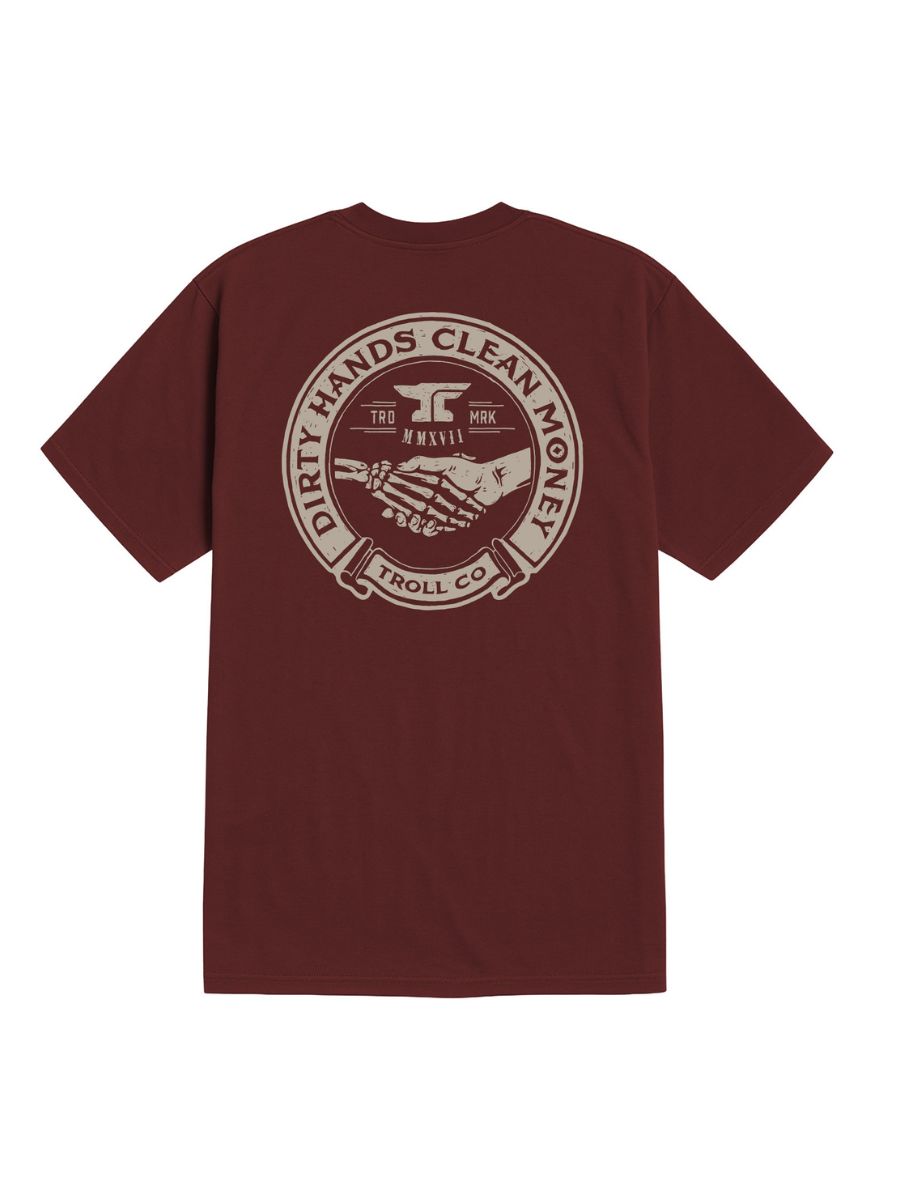 Troll Co. Haggler Maroon Tee