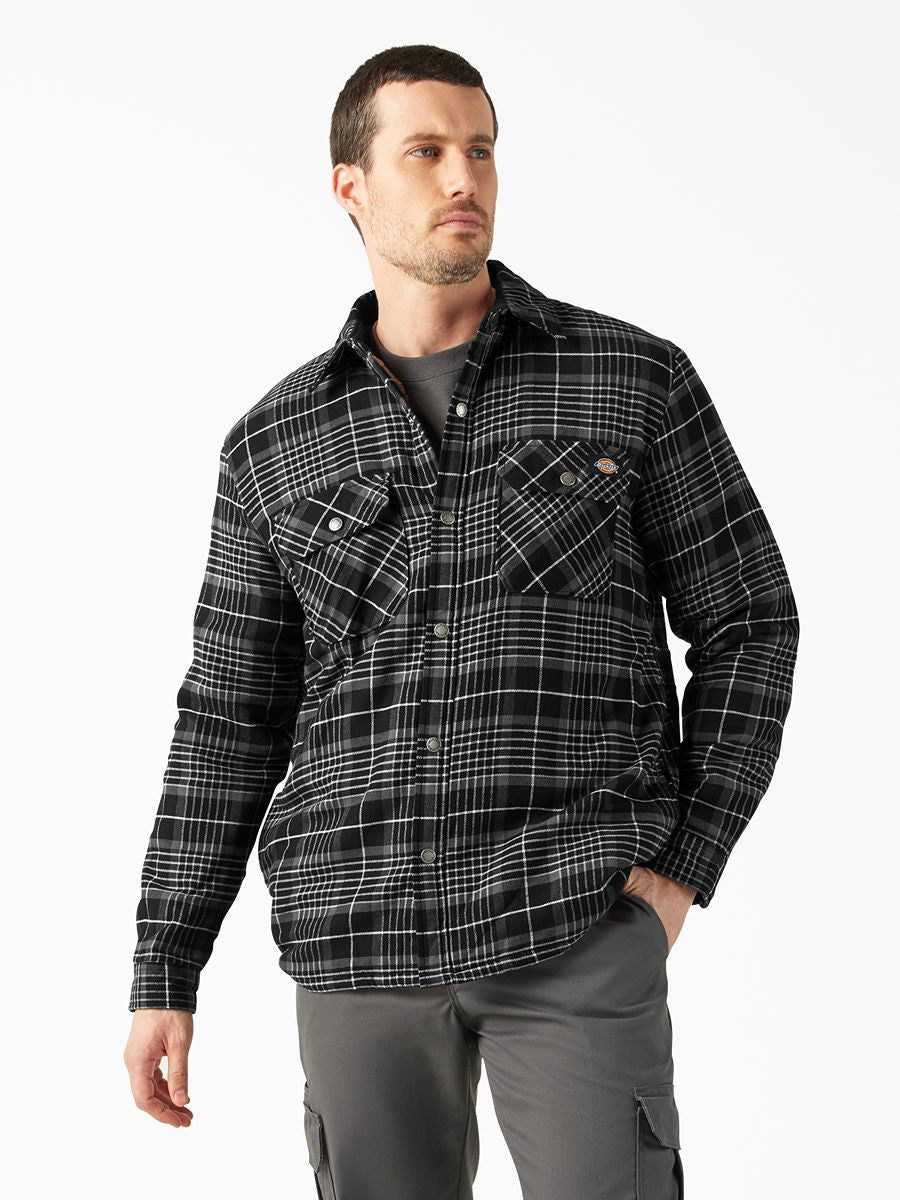 Dickies Sherpa Lined Flannel Shacket