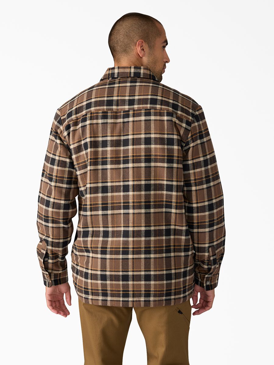 Dickies Sherpa Lined Flannel Shacket
