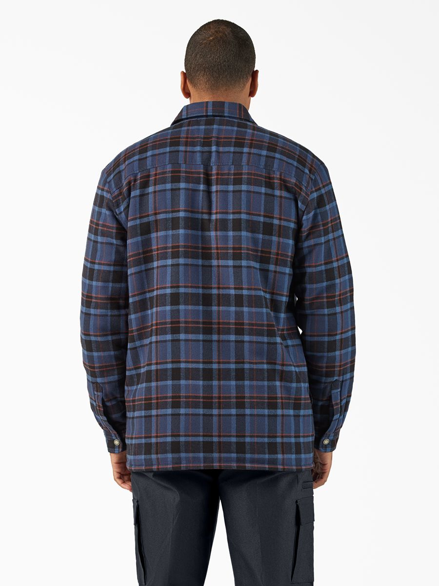 Dickies Sherpa Lined Flannel Shacket