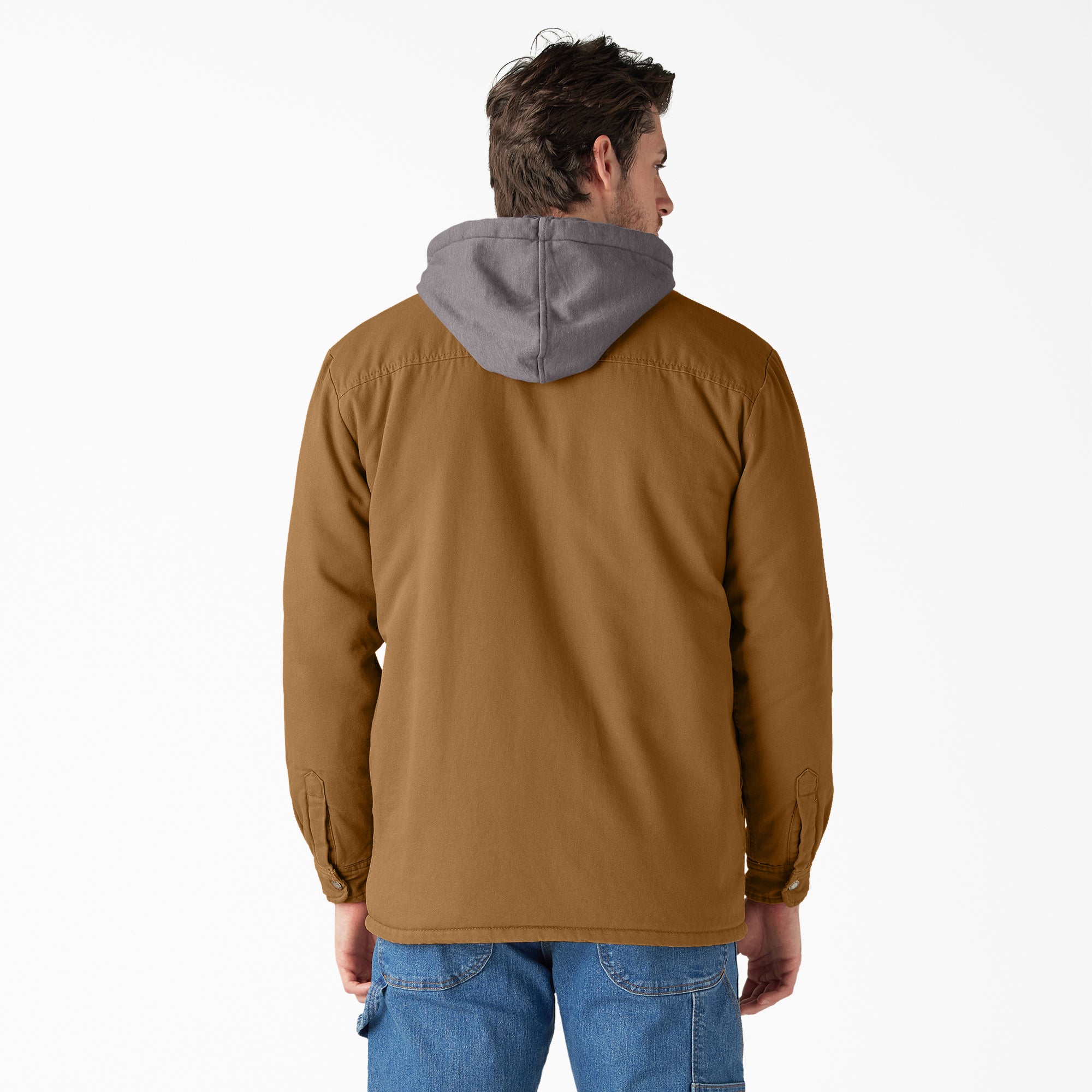 Dickies Fleece Hooded Duck Shacket