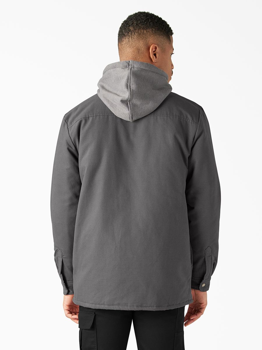 Dickies Fleece Hooded Duck Shacket