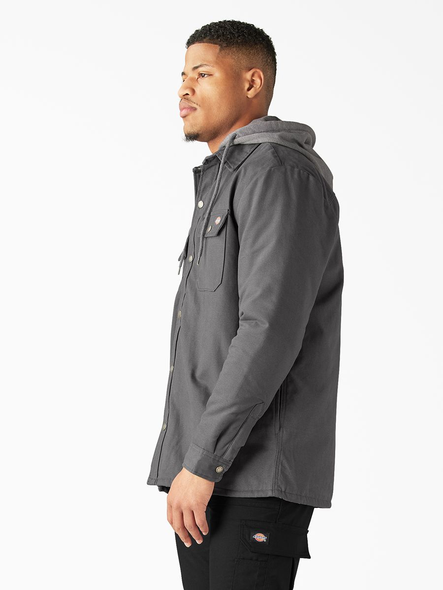 Dickies Fleece Hooded Duck Shacket