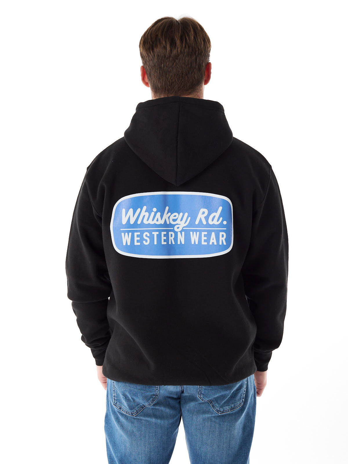 Whiskey Road Western Patch Hoodie