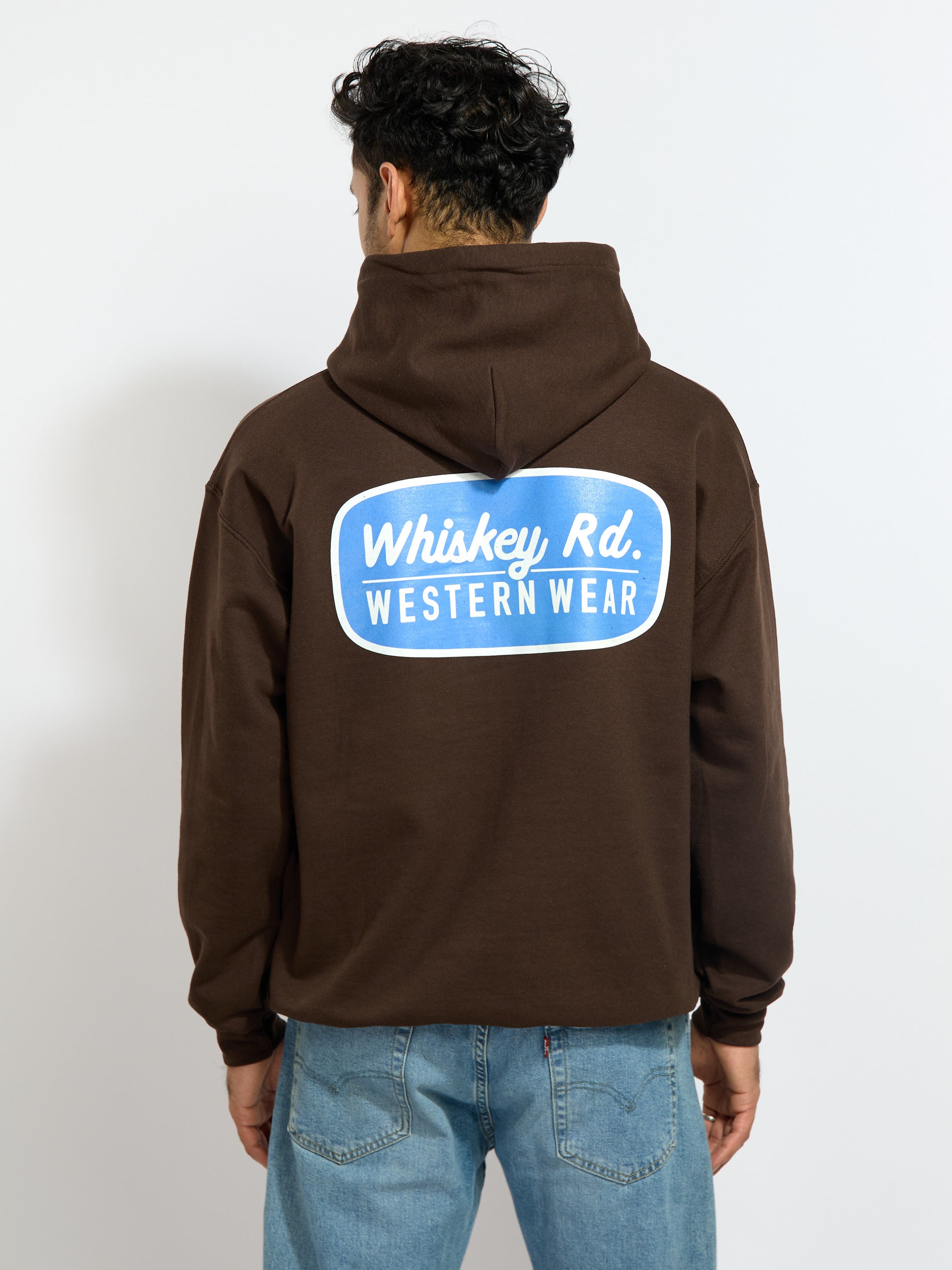 Whiskey Road Western Patch Hoodie