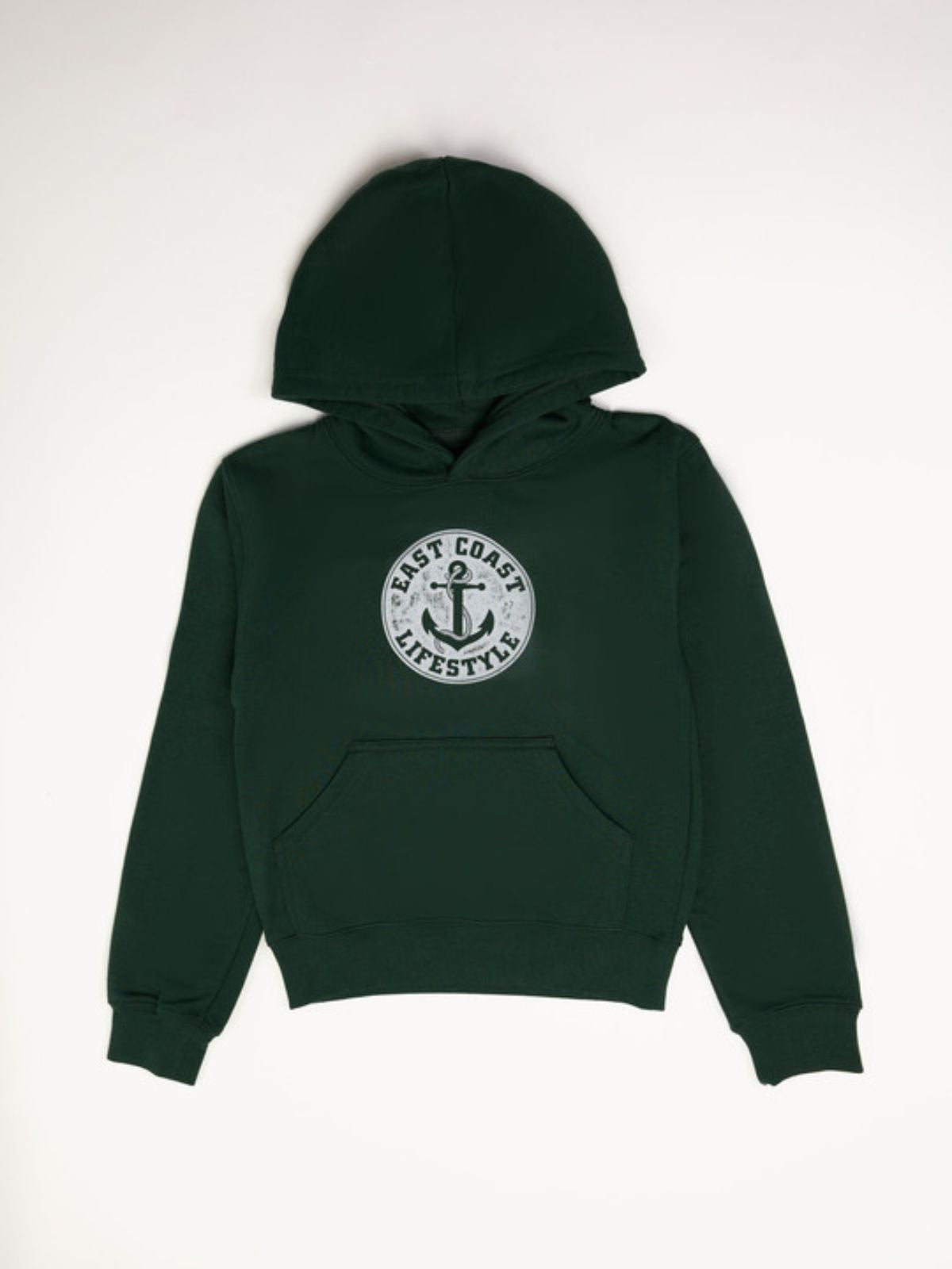 East Coast Lifestyle Youth Vintage Anchor Hoodie