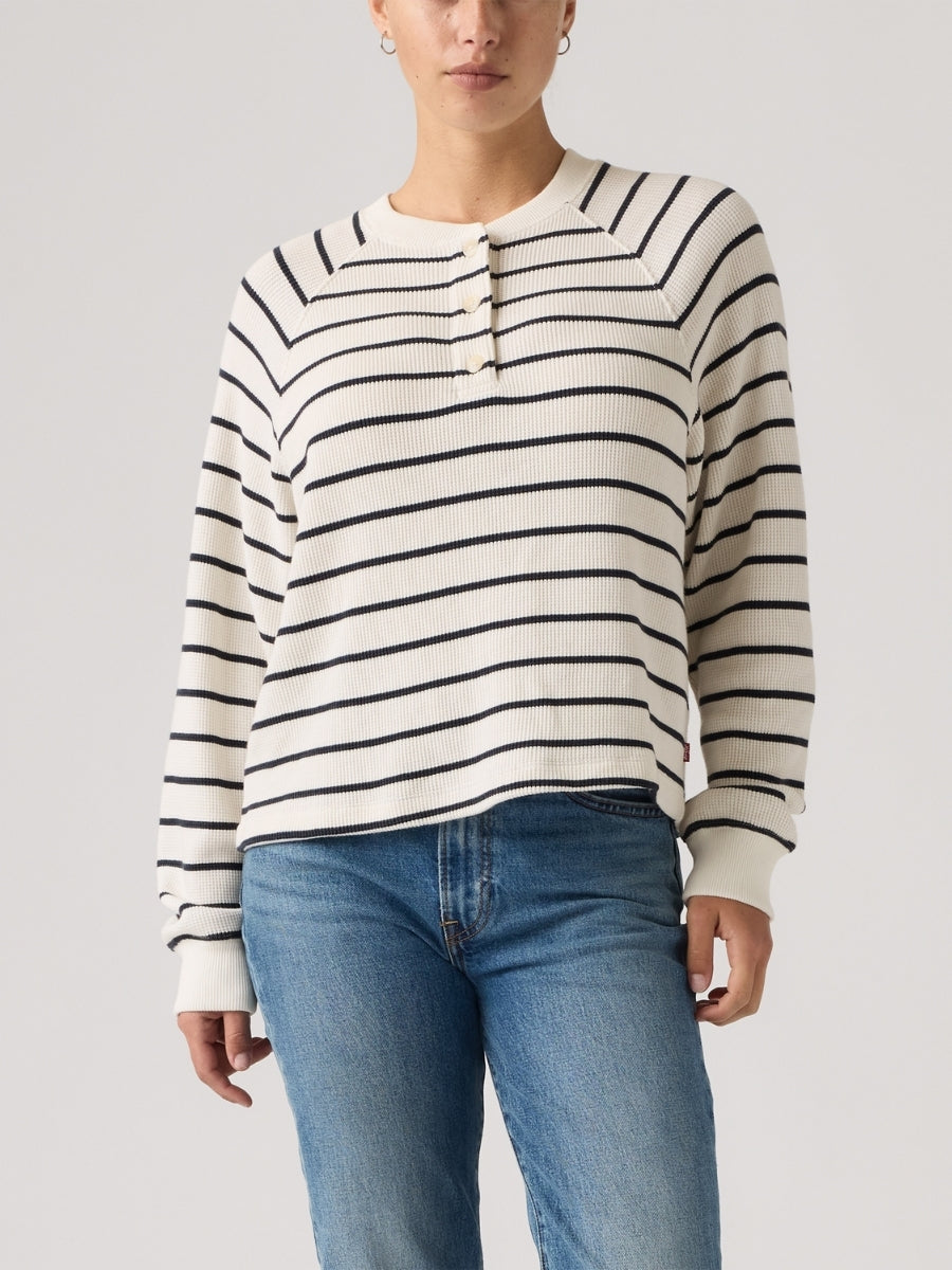 Levi’s Lassen Striped Henley Top