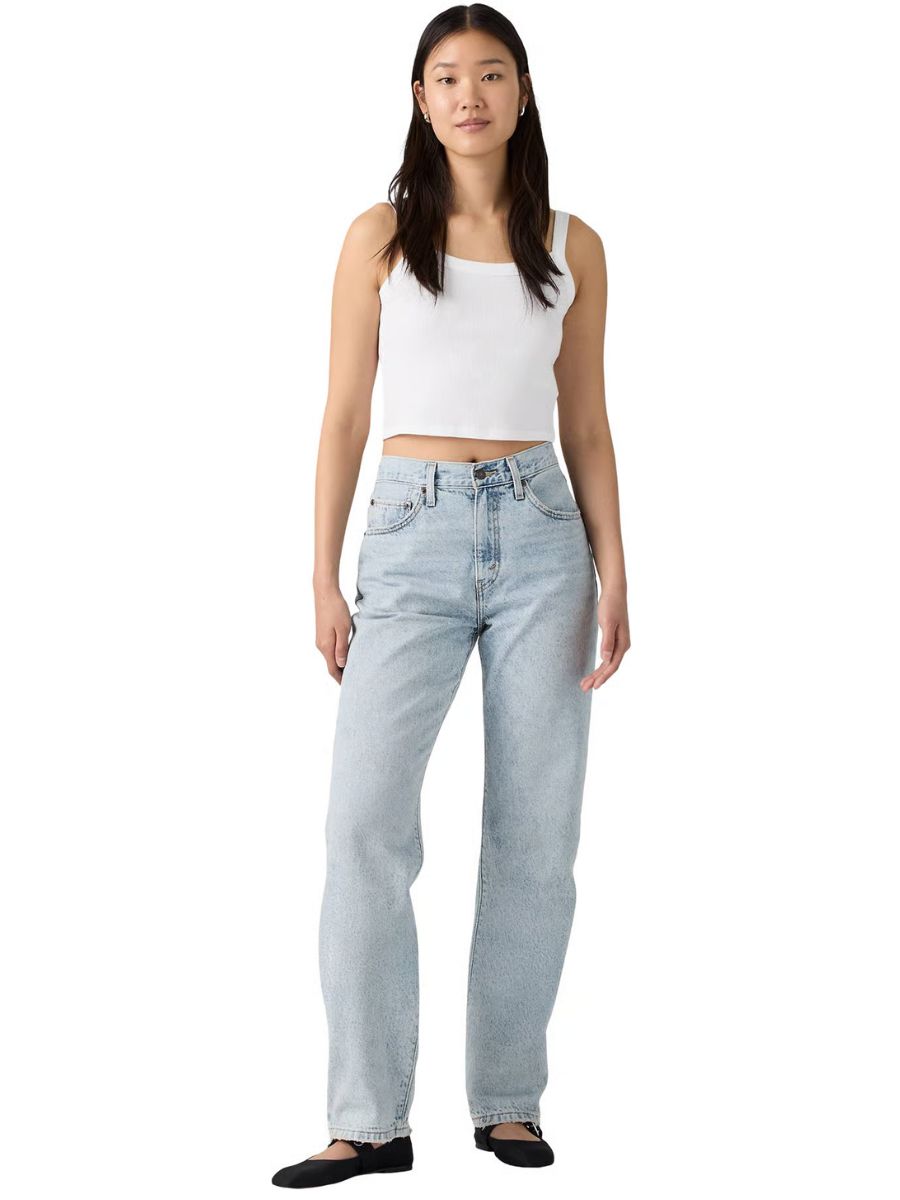 Levi’s Easy Dad Fan Flare Straight Jean