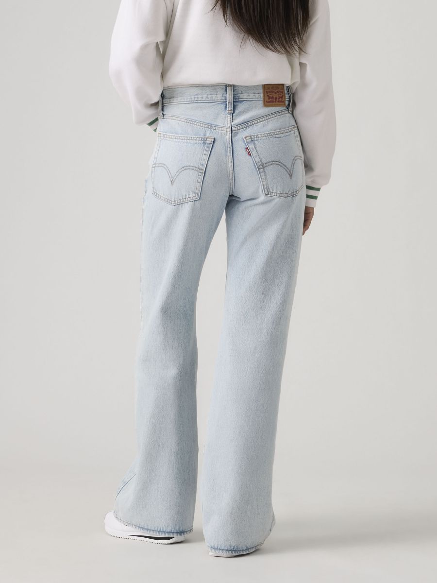 Levi’s Middy Loose Boot Abraided Art Jean