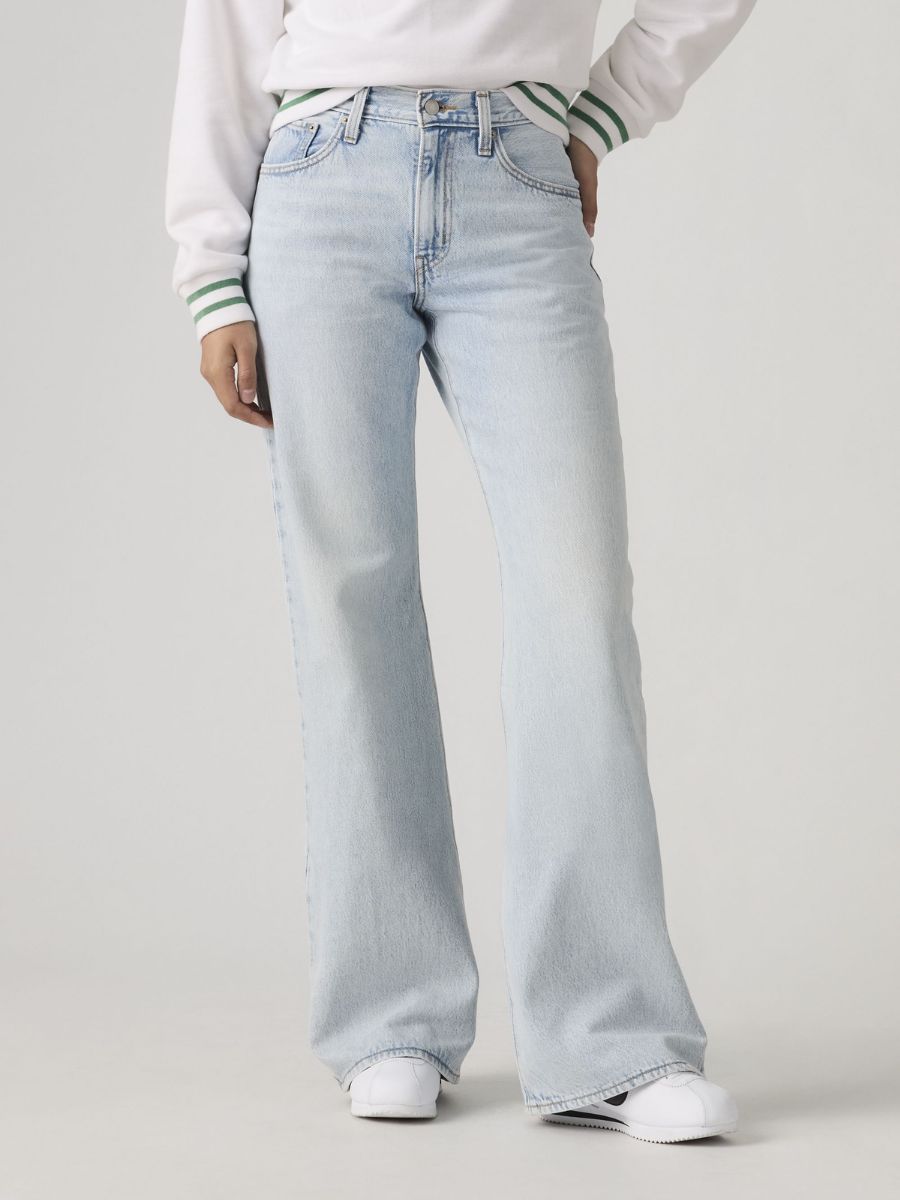 Levi’s Middy Loose Boot Abraided Art Jean
