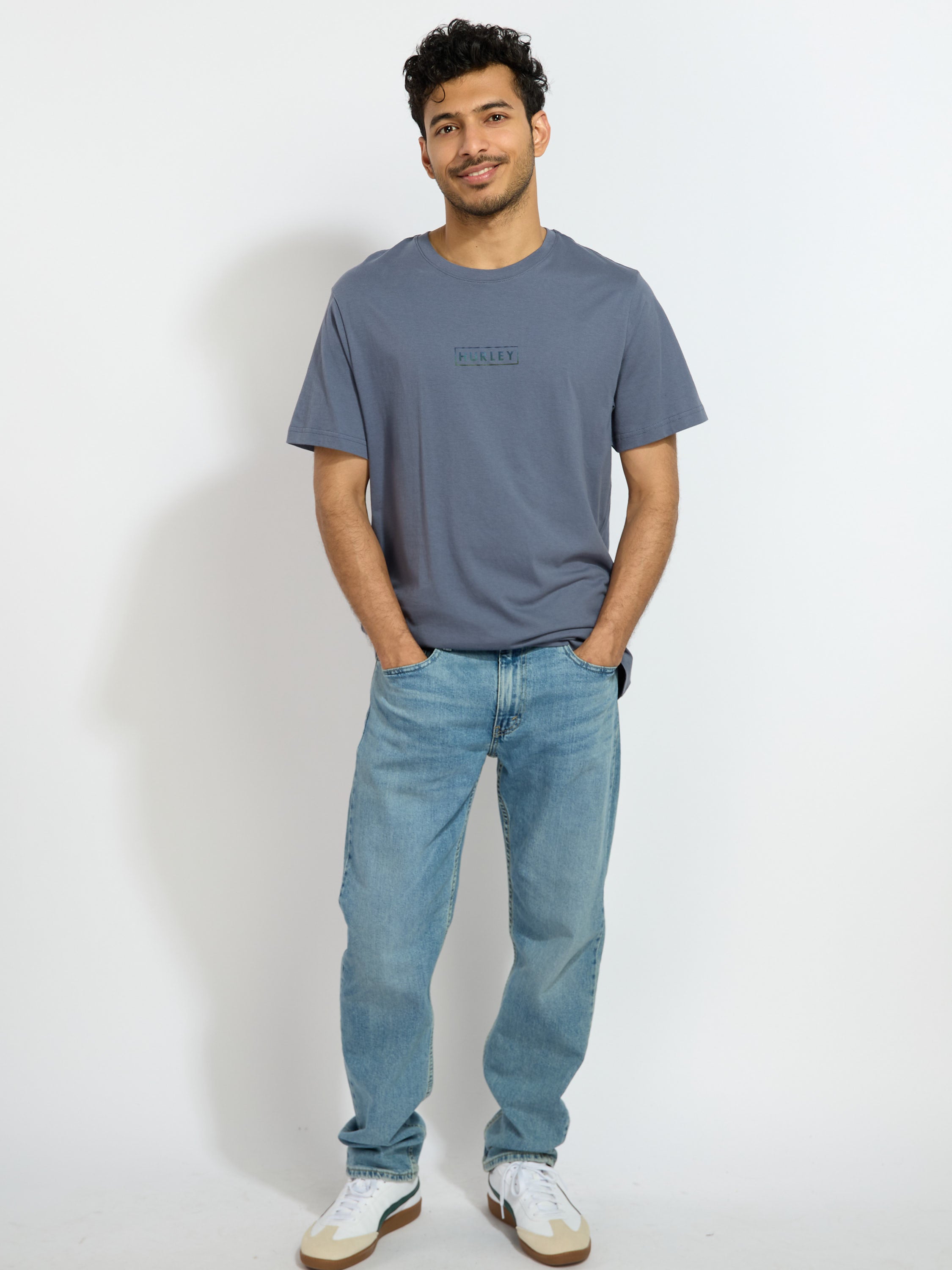 Hurley Boxed Logo Graphic Tee