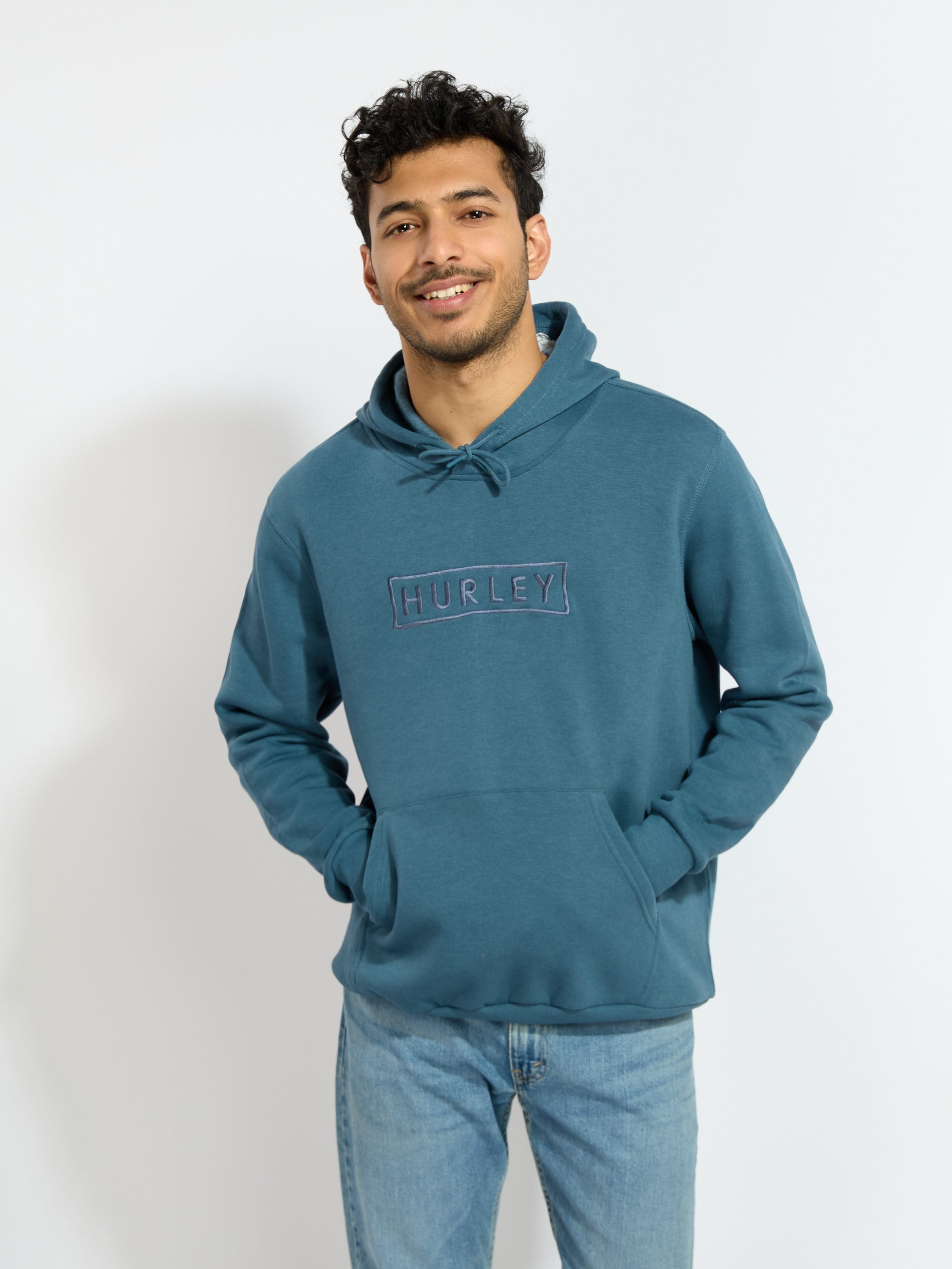Hurley Boxed Logo Fleece Hoodie