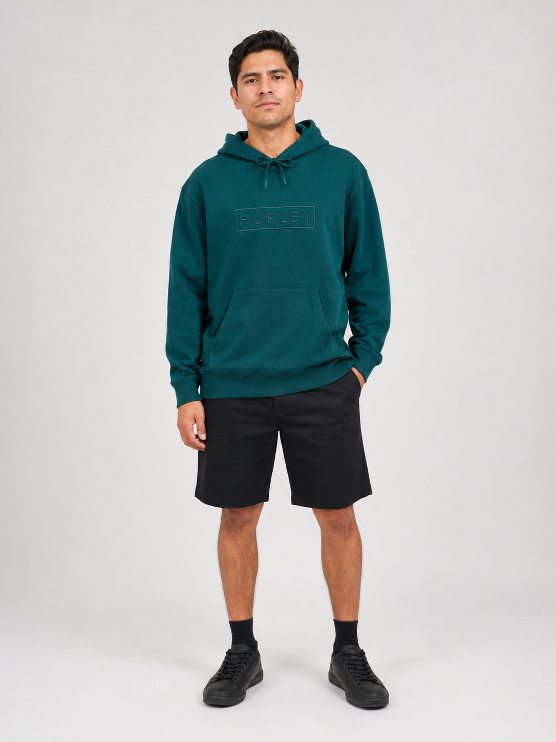 Hurley Boxed Logo Fleece Hoodie