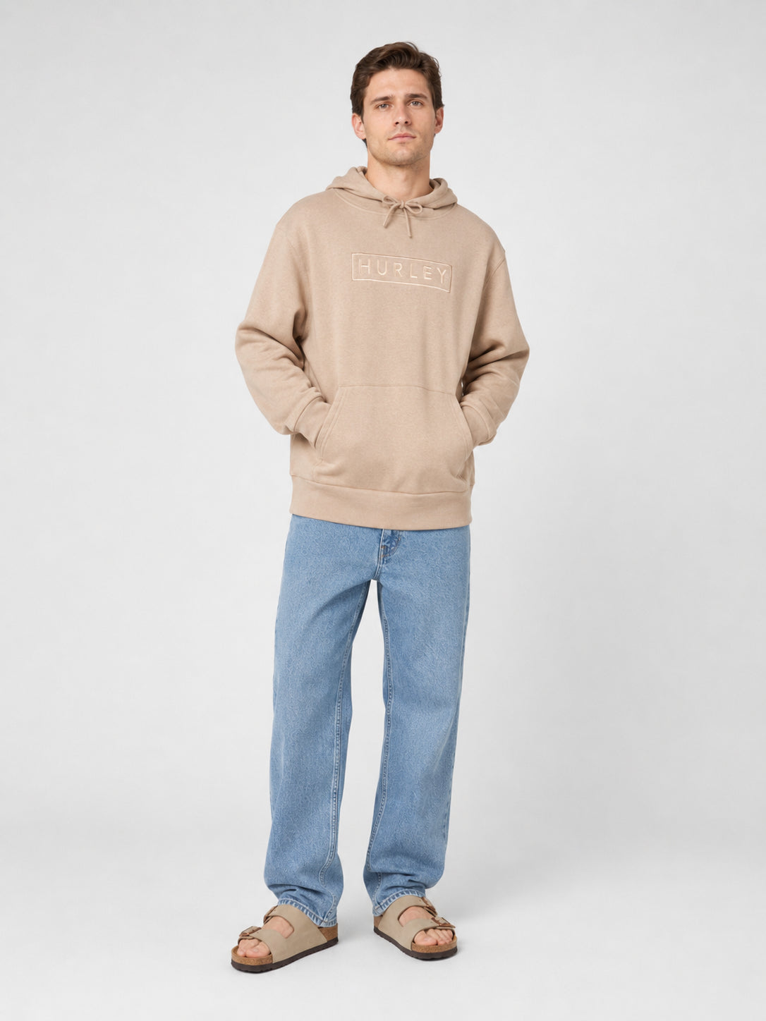 Hurley Boxed Logo Fleece Hoodie