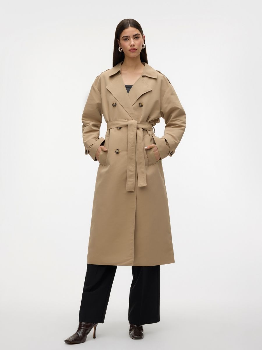 Vero Moda Chloe Long Trenchcoat