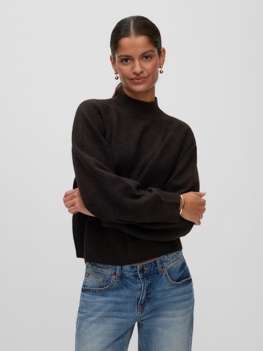 Leaf Highneck Pullover