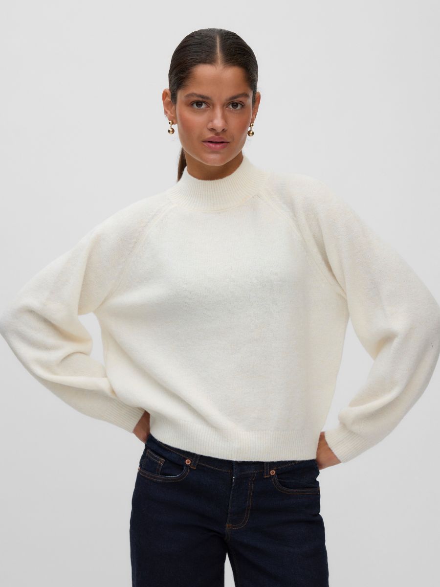 Leaf Highneck Pullover