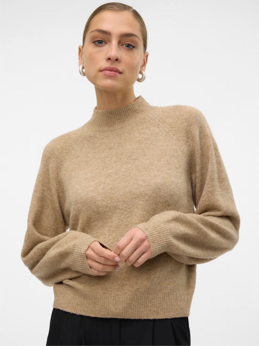 Leaf Highneck Pullover