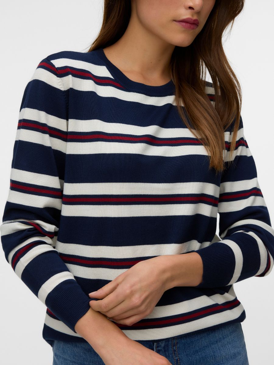 Silje O-Neck Knit Pullover