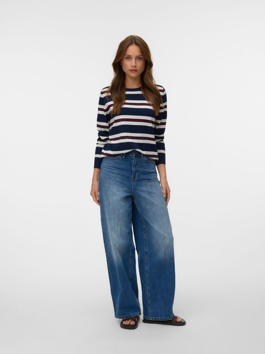 Silje O-Neck Knit Pullover