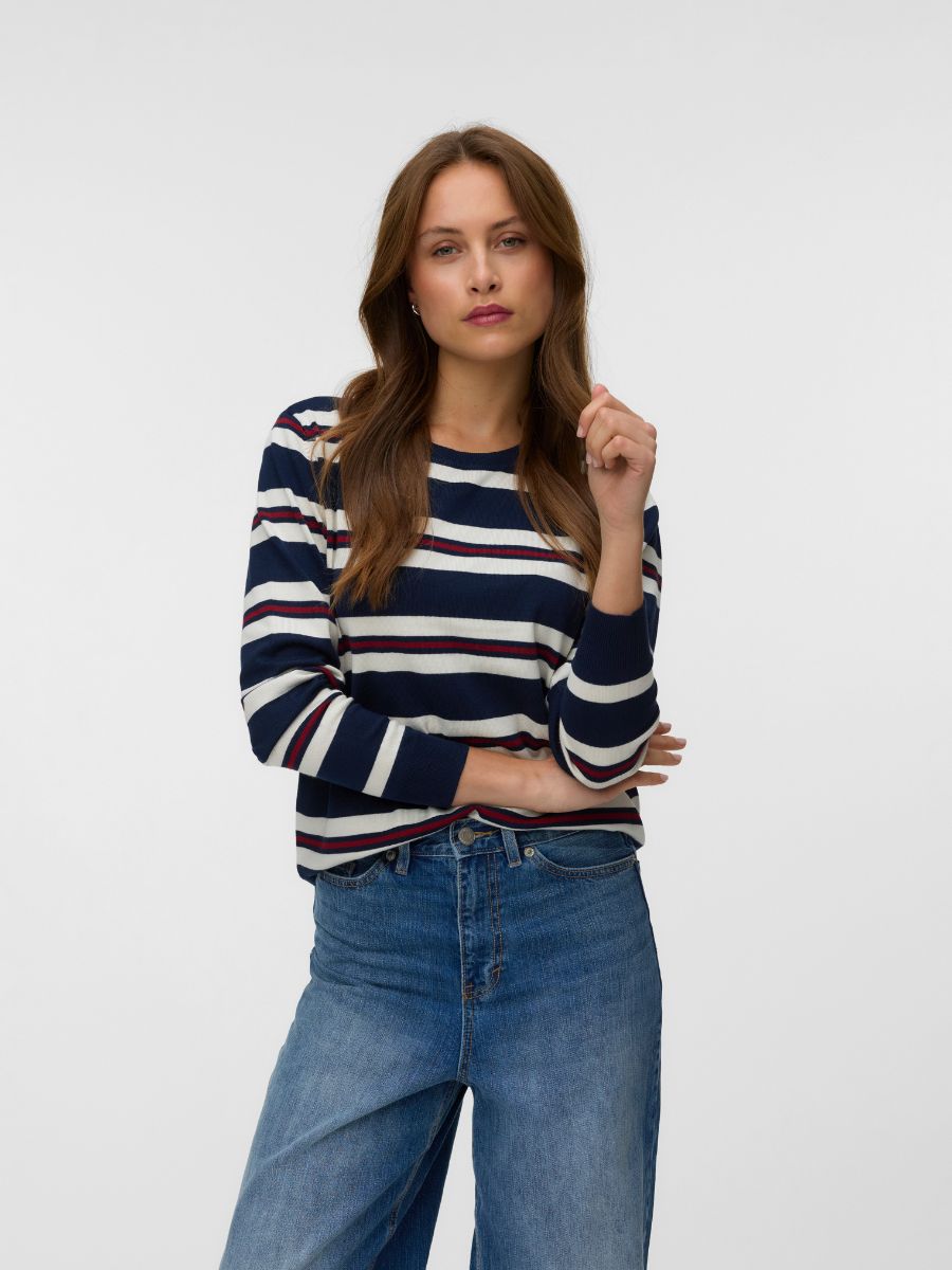 Silje O-Neck Knit Pullover
