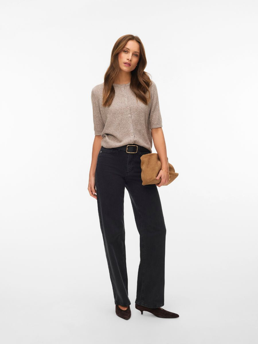 Vero Moda Doffy 2/4 O-Neck Button Cardigan