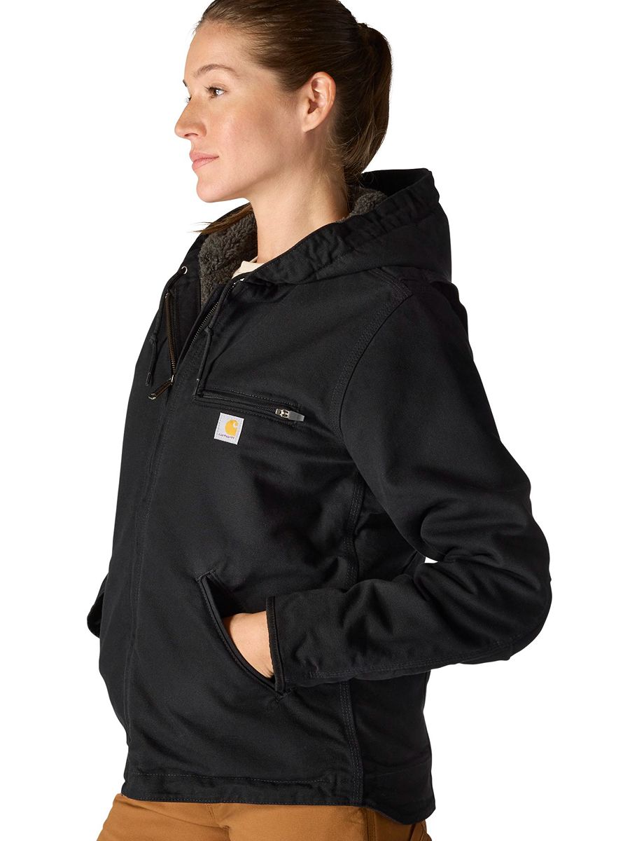 Carhartt Washed Duck Sherpa Lined Jacket
