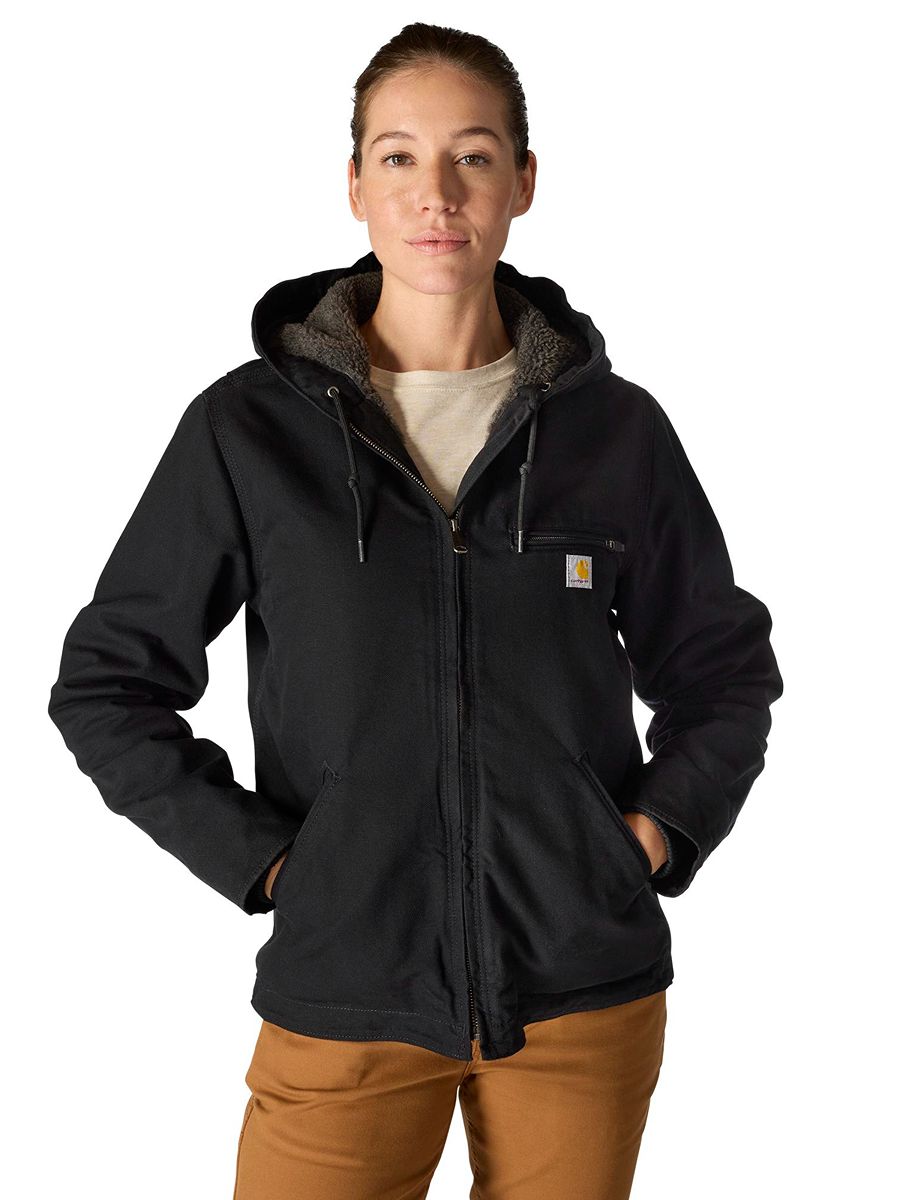 Carhartt Washed Duck Sherpa Lined Jacket